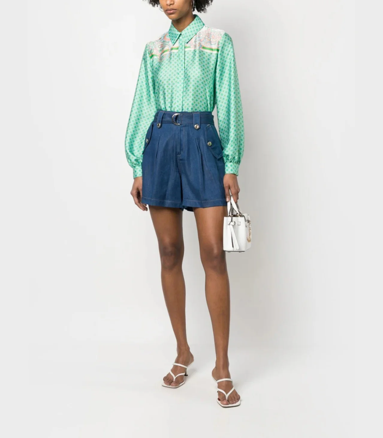 Liu Jo - High-Waist Denim Shorts - Image 2