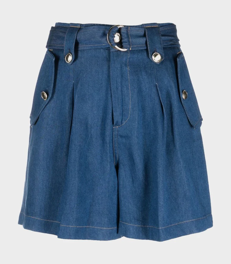Liu Jo - High-Waist Denim Shorts - Image 3