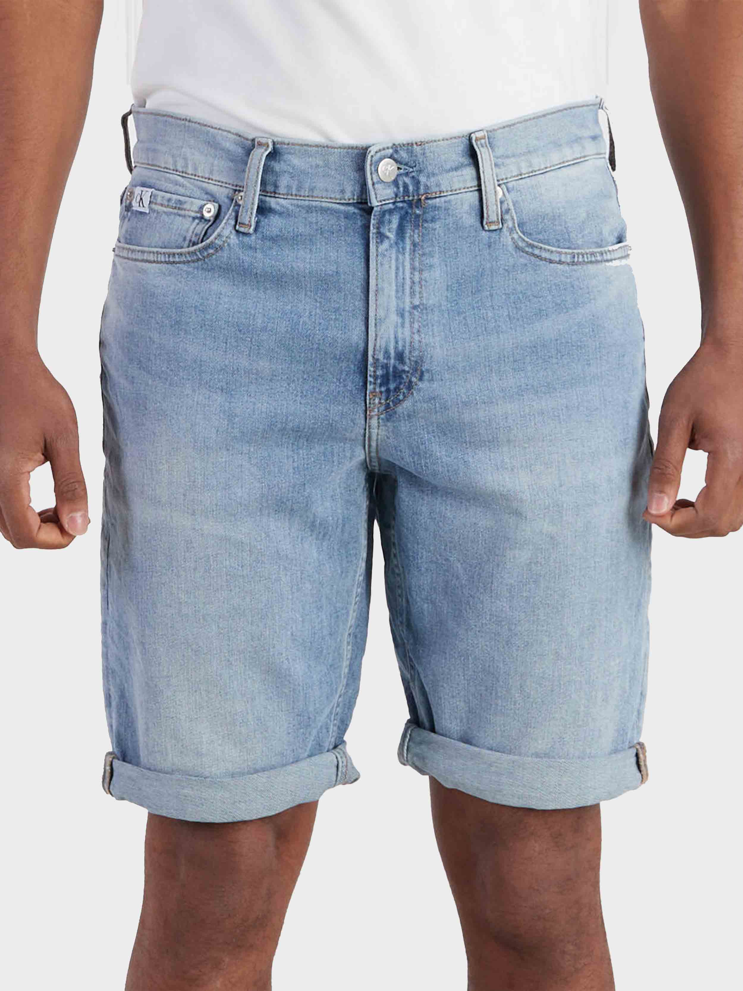 Calvin Klein Jeans - Men's Slim Fit Denim Shorts - Image 3