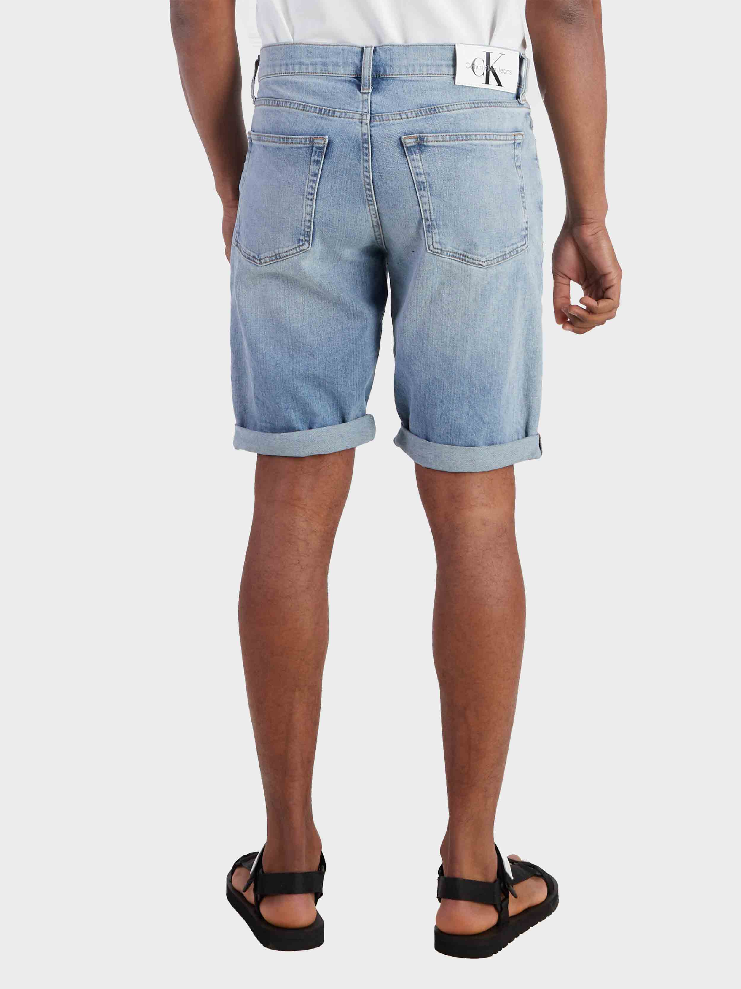 Calvin Klein Jeans - Men's Slim Fit Denim Shorts - Image 4