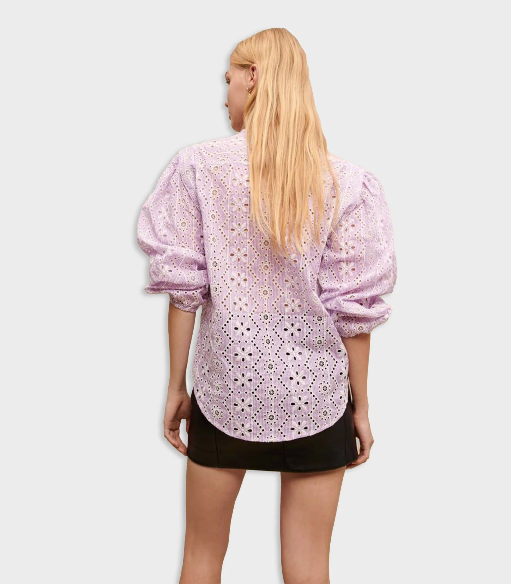 Maje - Embroidered Cotton Shirt - Image 6