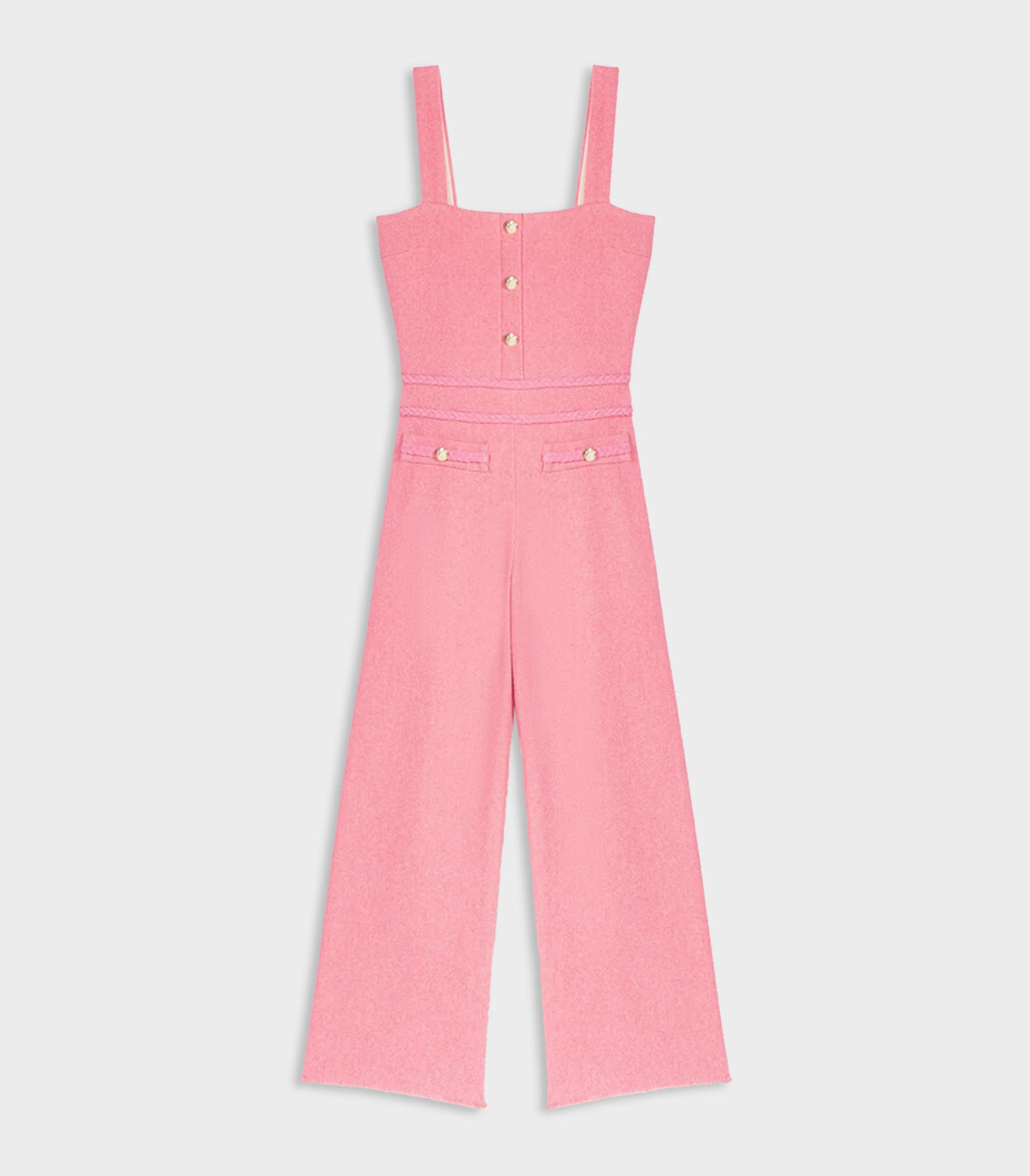 Maje - Tweed Jumpsuit - Image 2