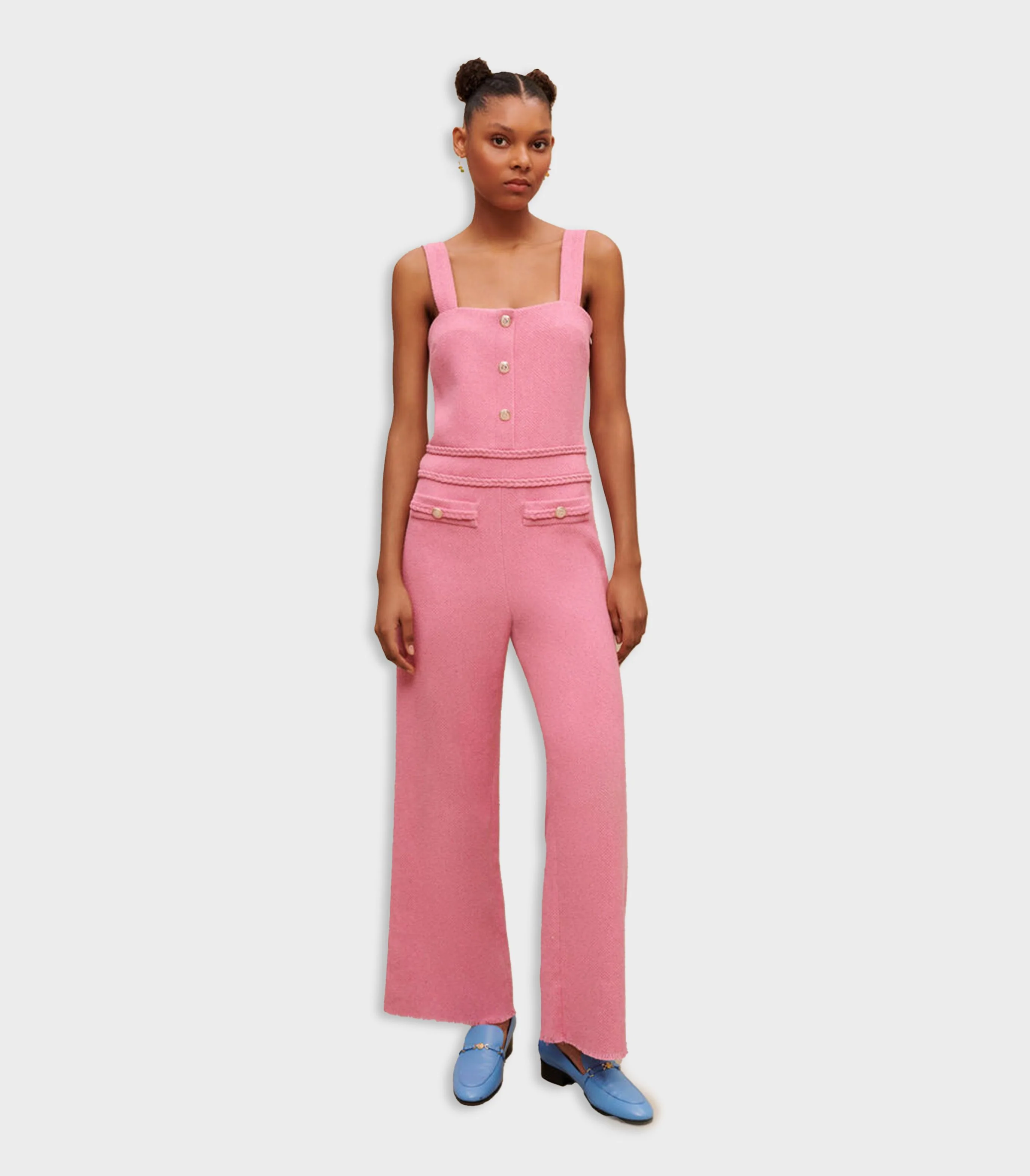 Maje - Tweed Jumpsuit - Image 3
