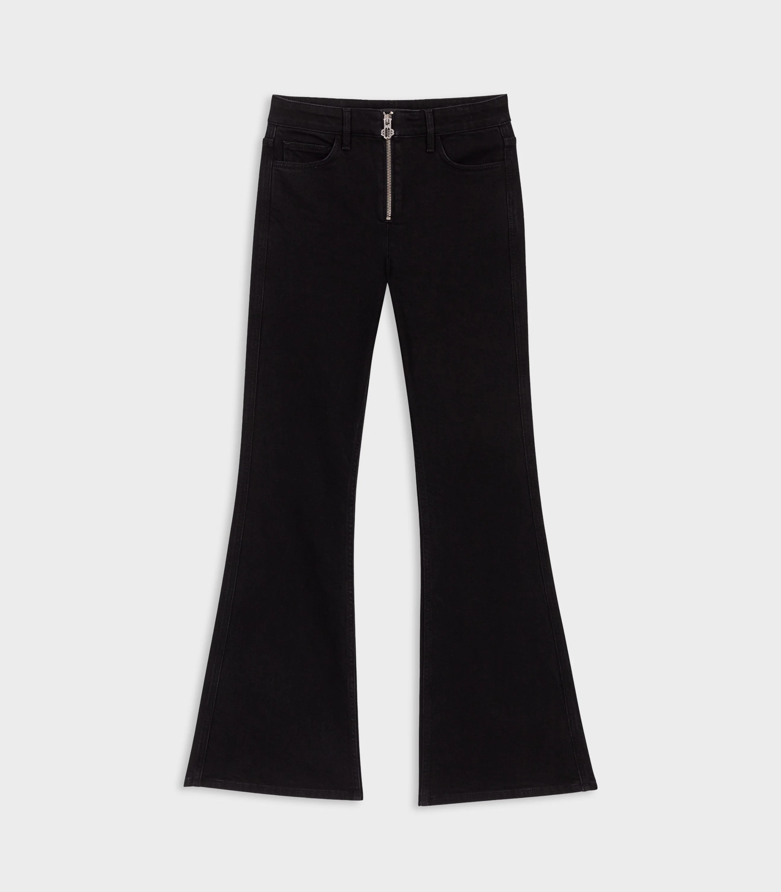 Maje -Black Flared Jeans - Image 2