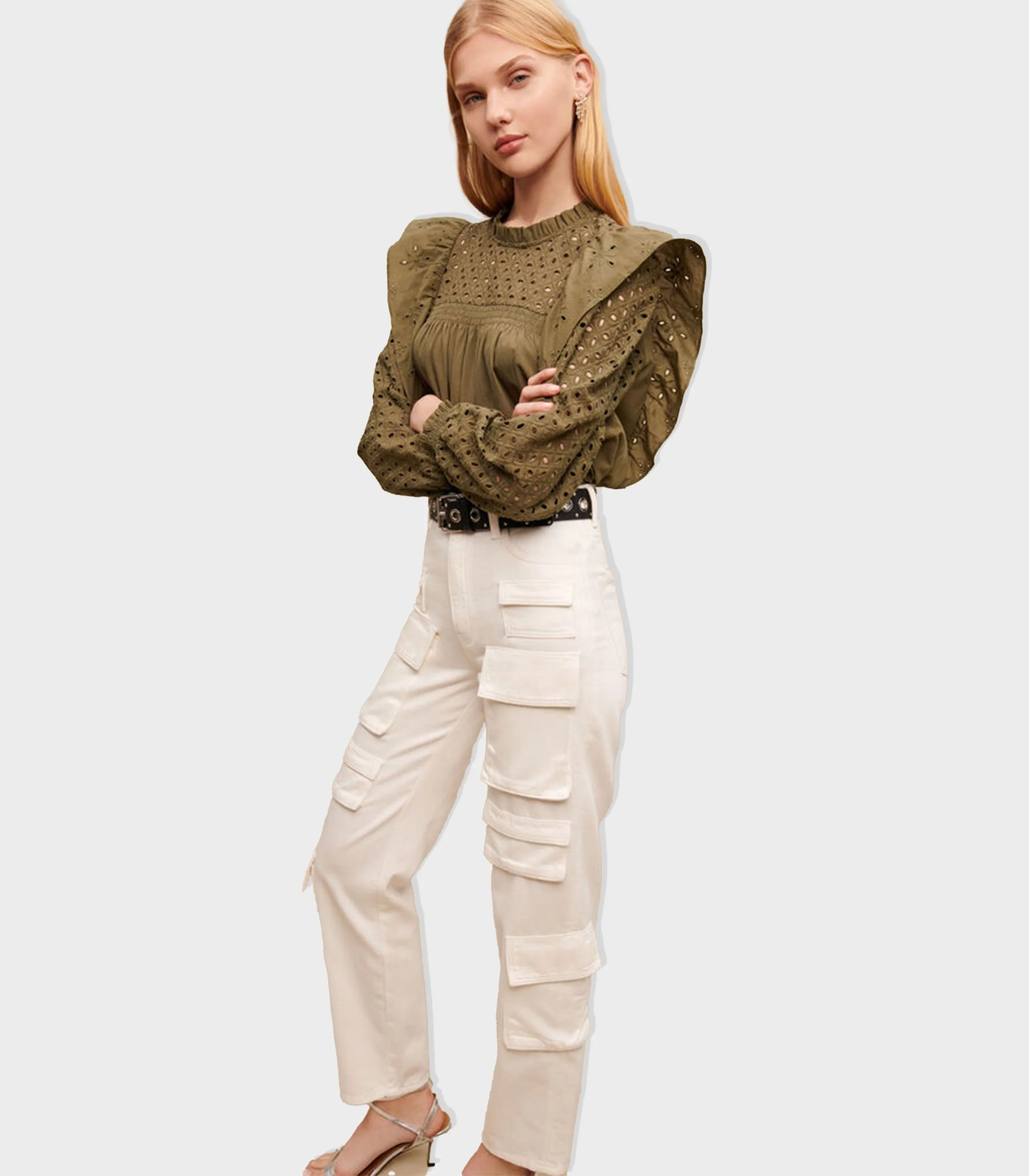 Maje - Cargo Jeans - Image 4