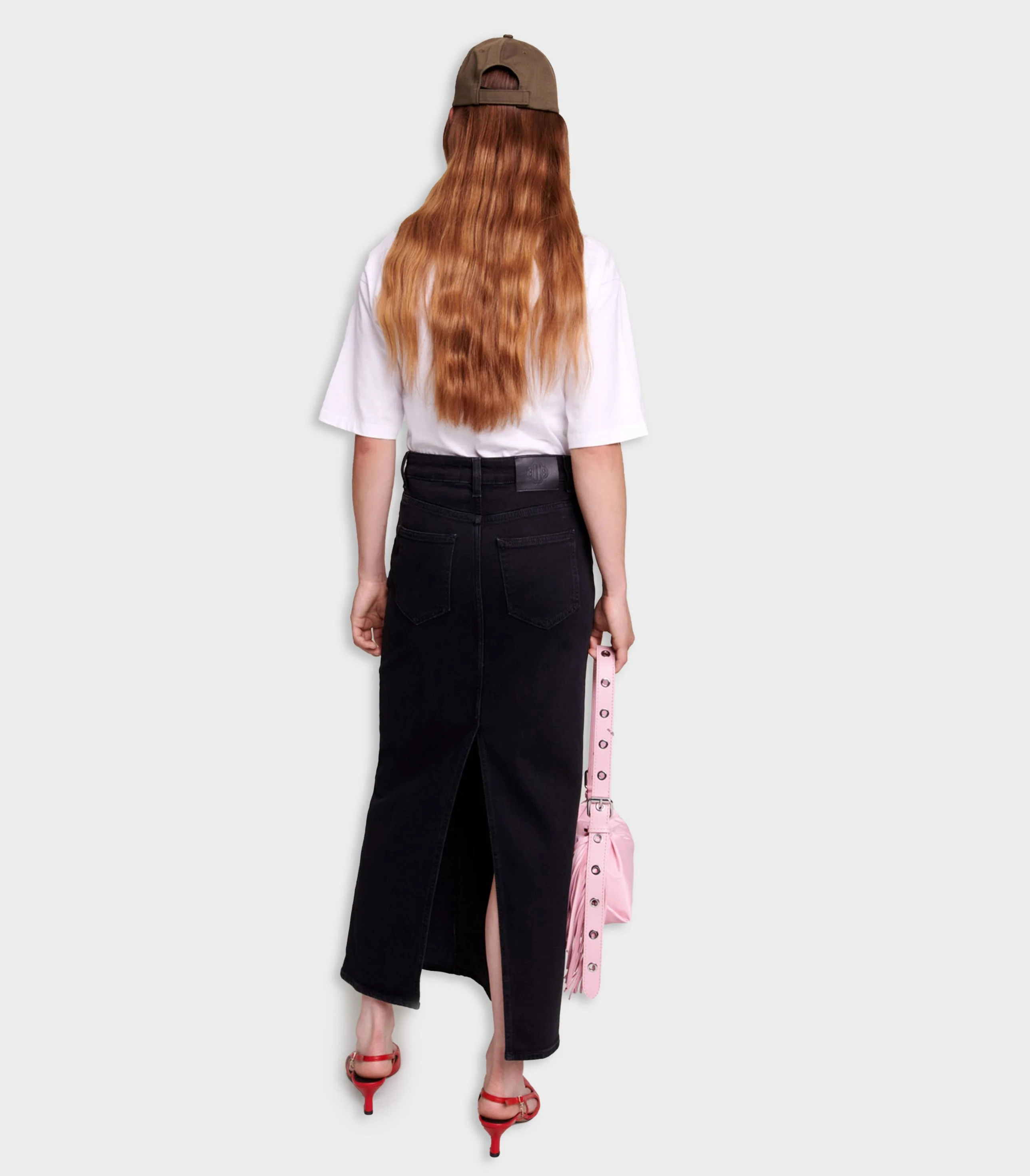 Maje - Long Denim Skirt - Image 4
