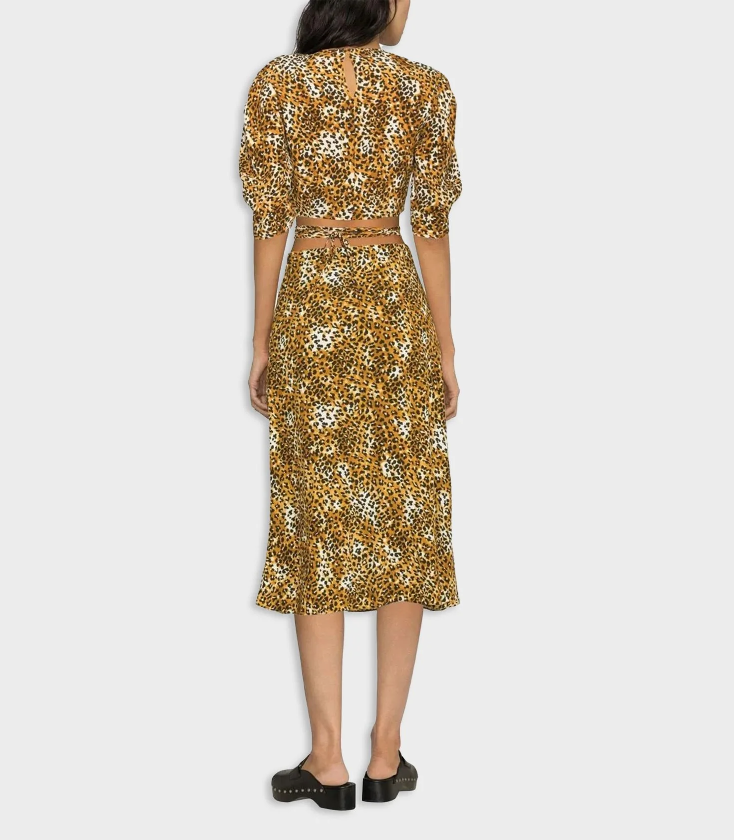 Maje - Leopard-Print Midi Skirt - Image 3