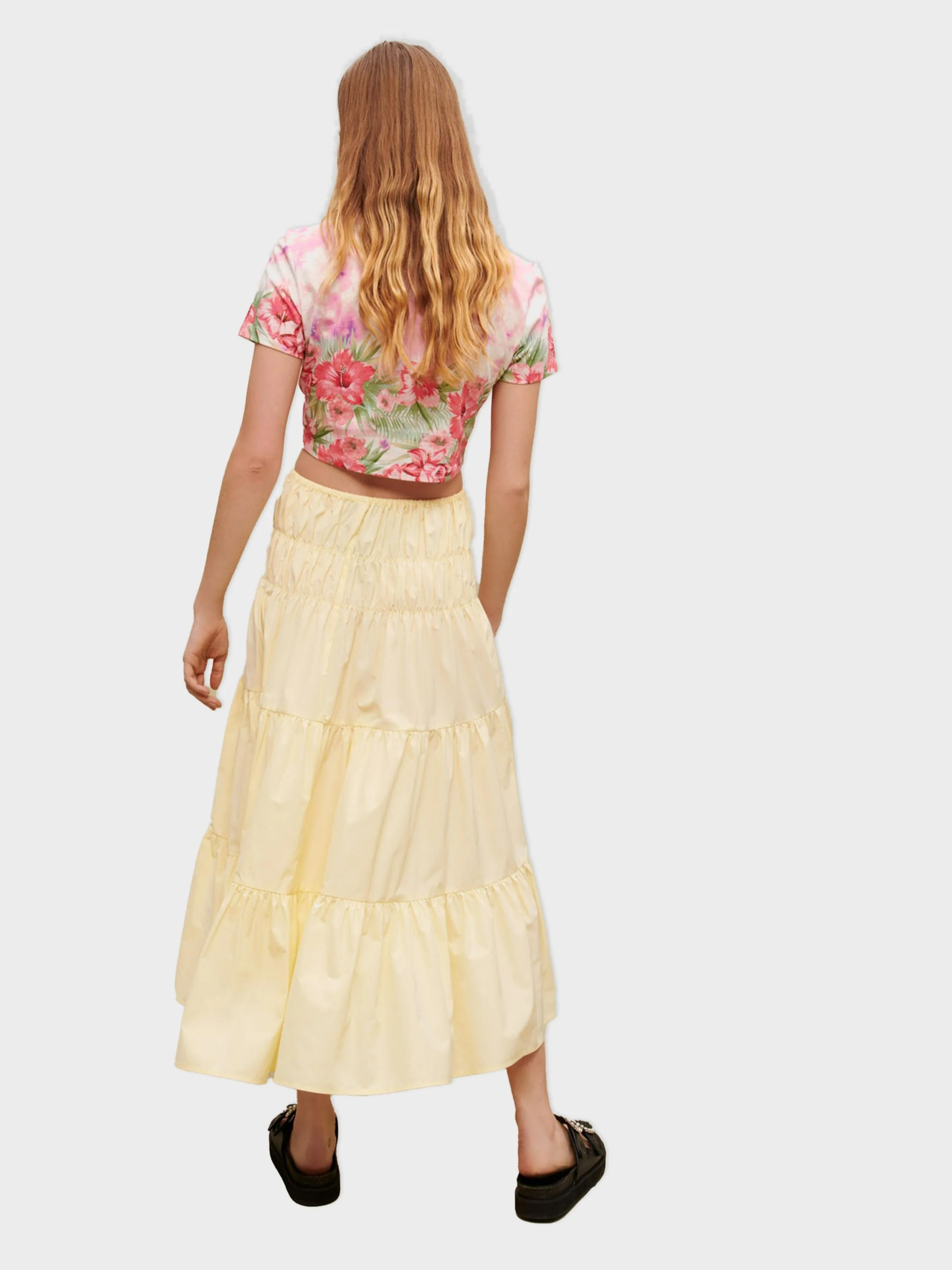 Maje - Women's Long Gathered Skirt - Image 11