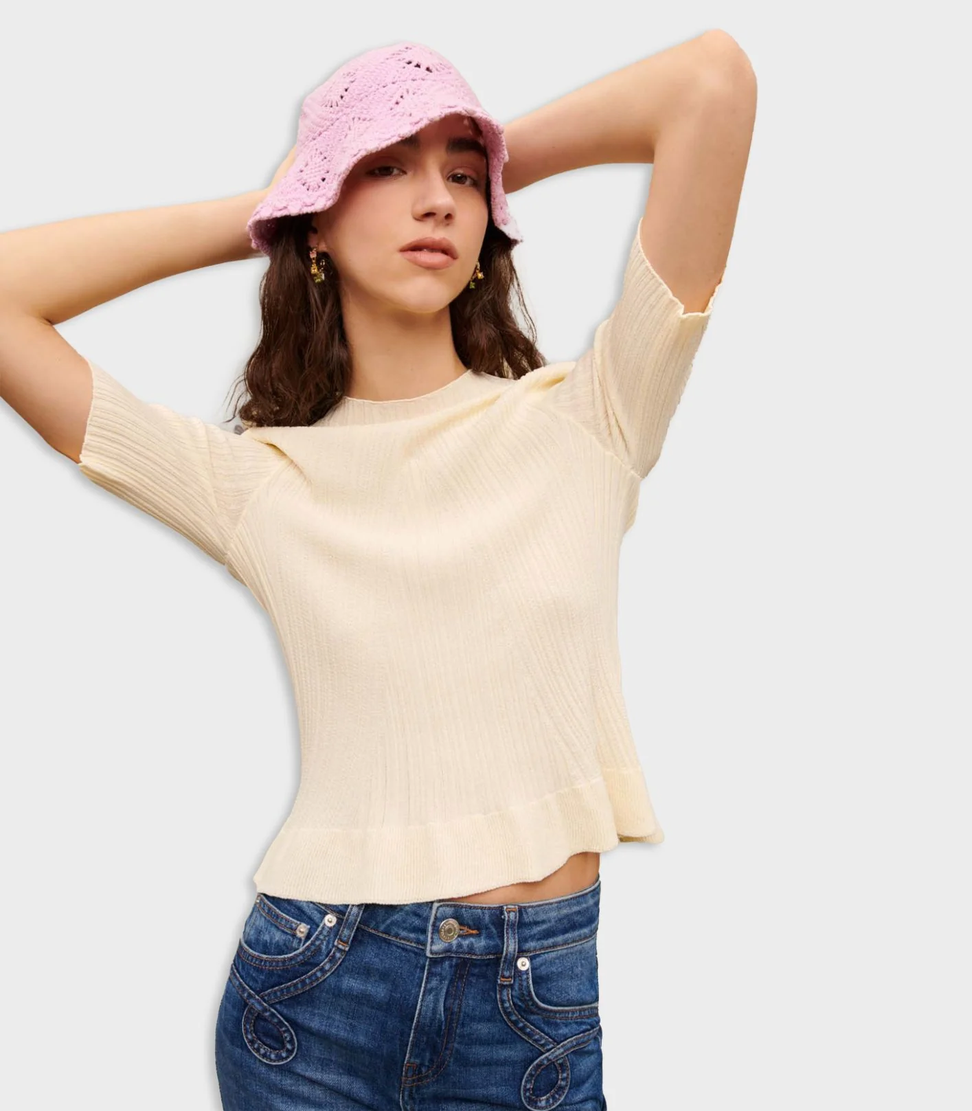 Maje - Ruffled Knit Pullover - Image 4
