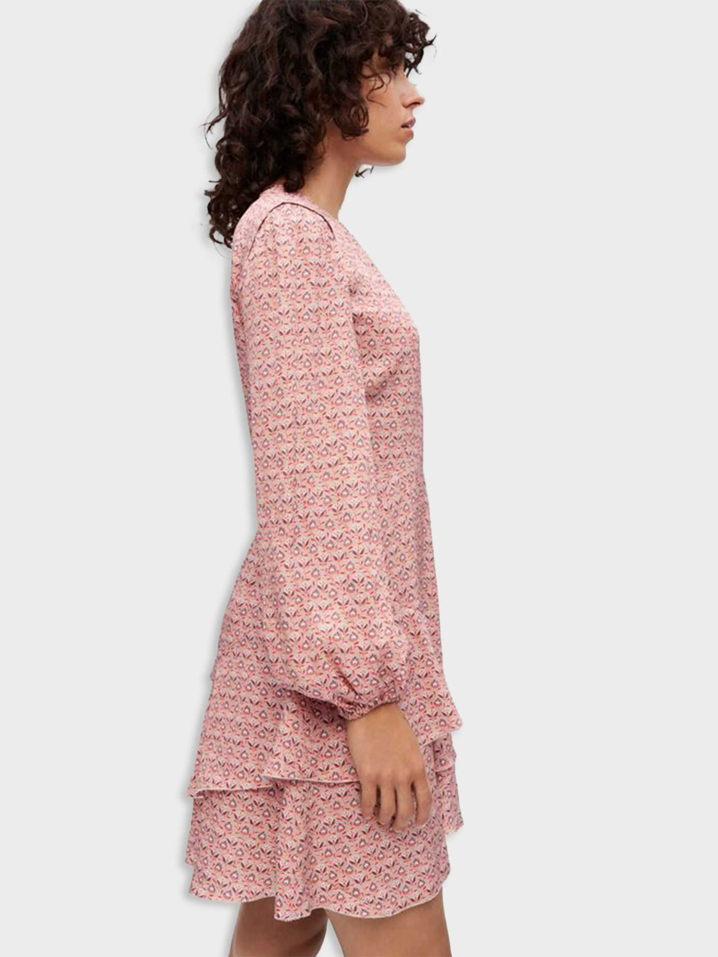 Maje - Women's Floral Print Mini Dress - Image 4