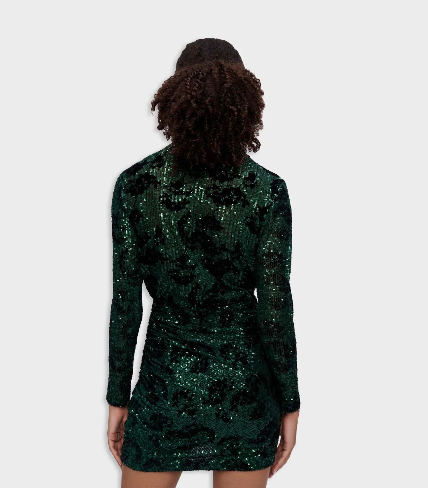 Maje - Dress With Full Sequin Embellishment - Image 10