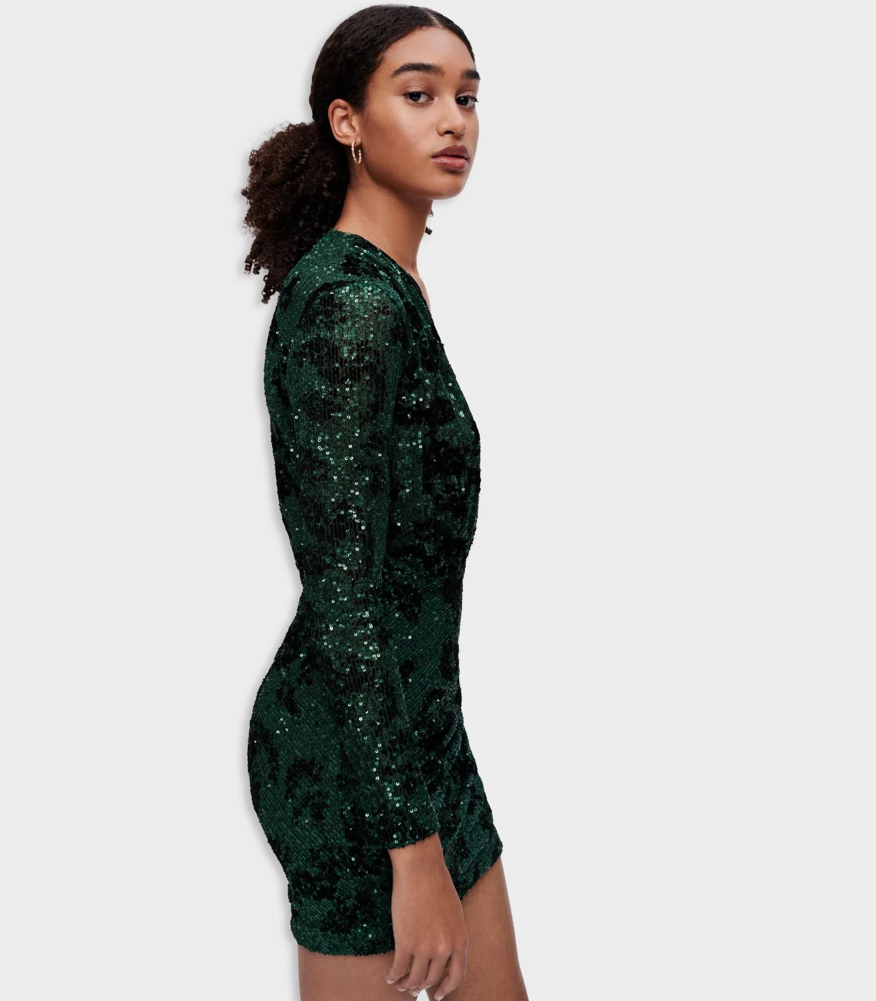 Maje - Dress With Full Sequin Embellishment - Image 8