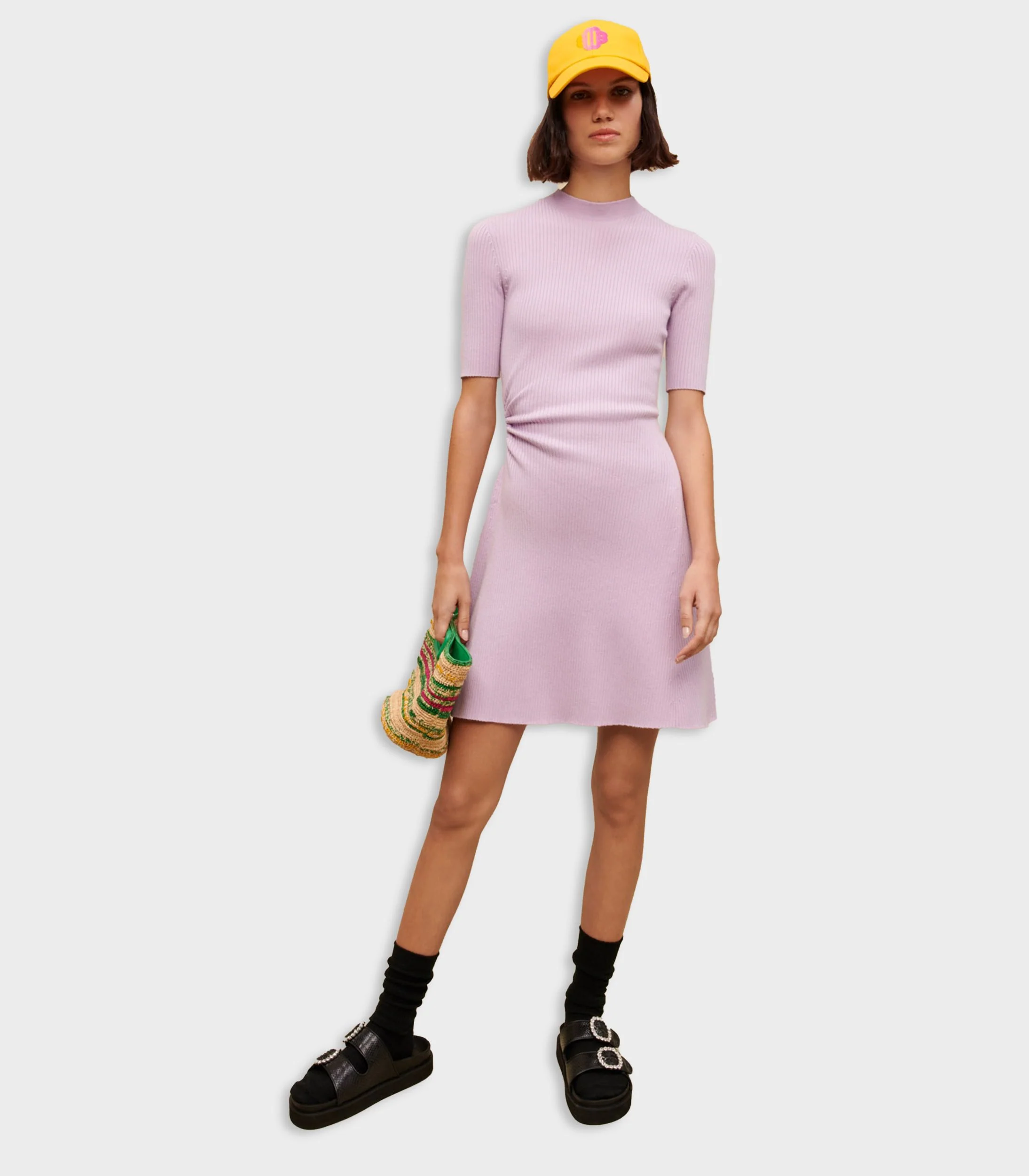 Maje - Openwork Knit Dress - Image 2