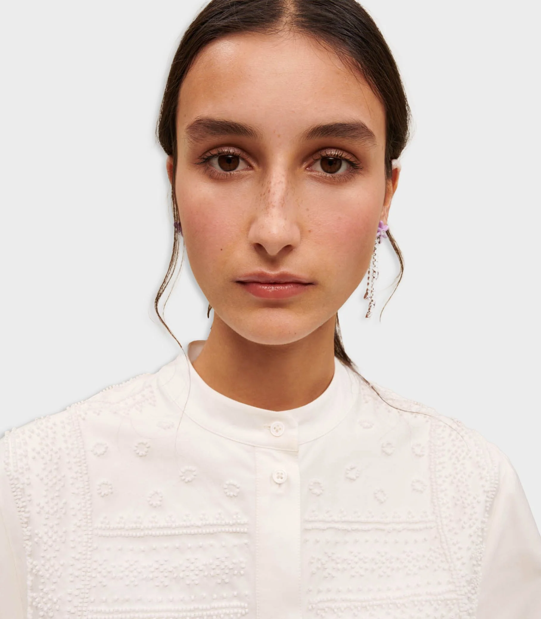 Maje - Rever Dress With Volume Sleeves - Image 5