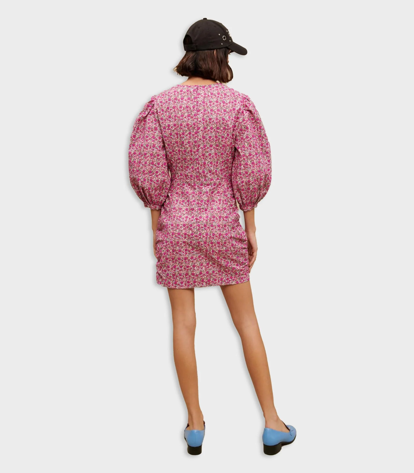 Maje - Short Floral Printed Dress - Image 3