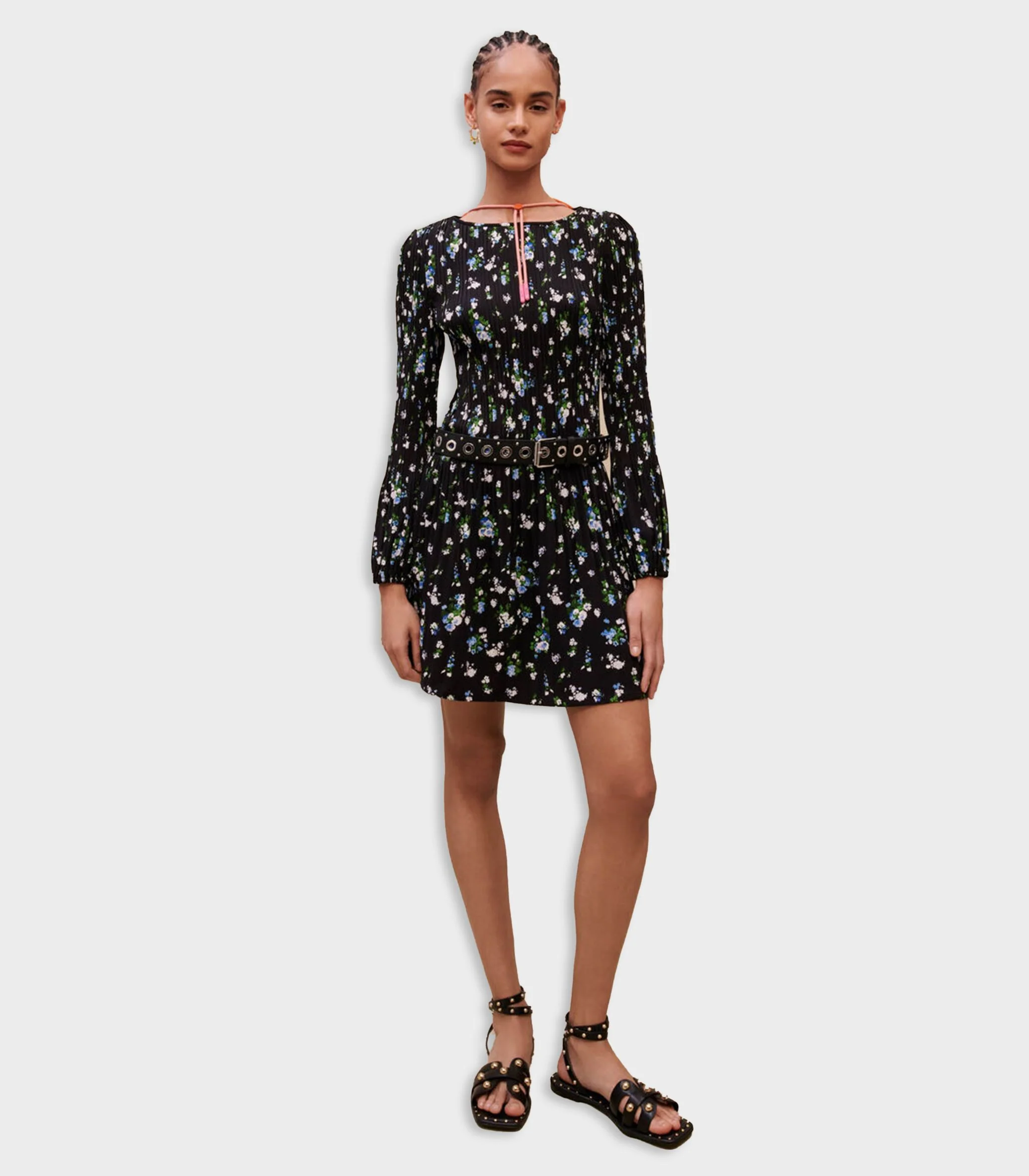 Maje - Floral-Print Dress - Image 3