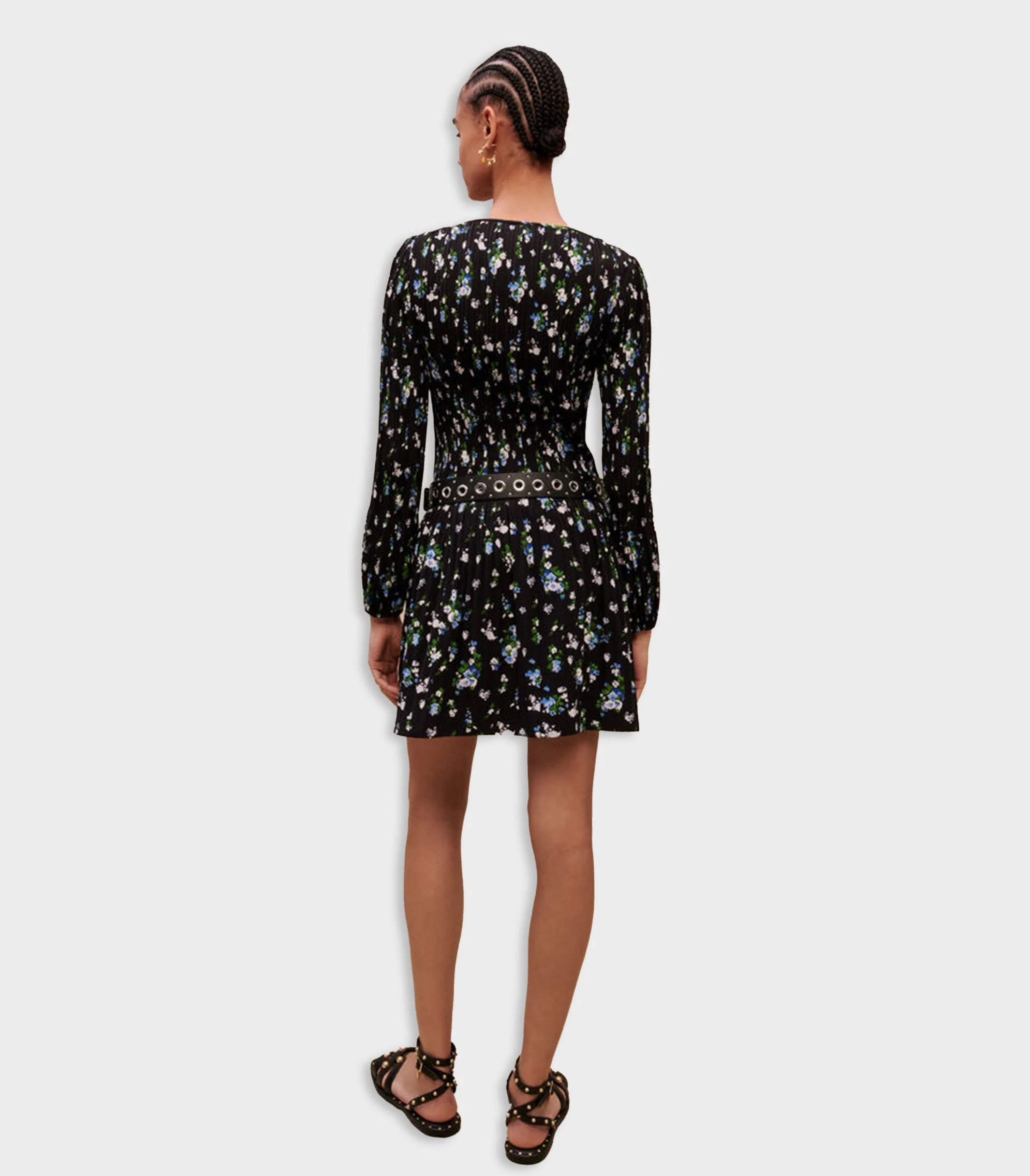 Maje - Floral-Print Dress - Image 6