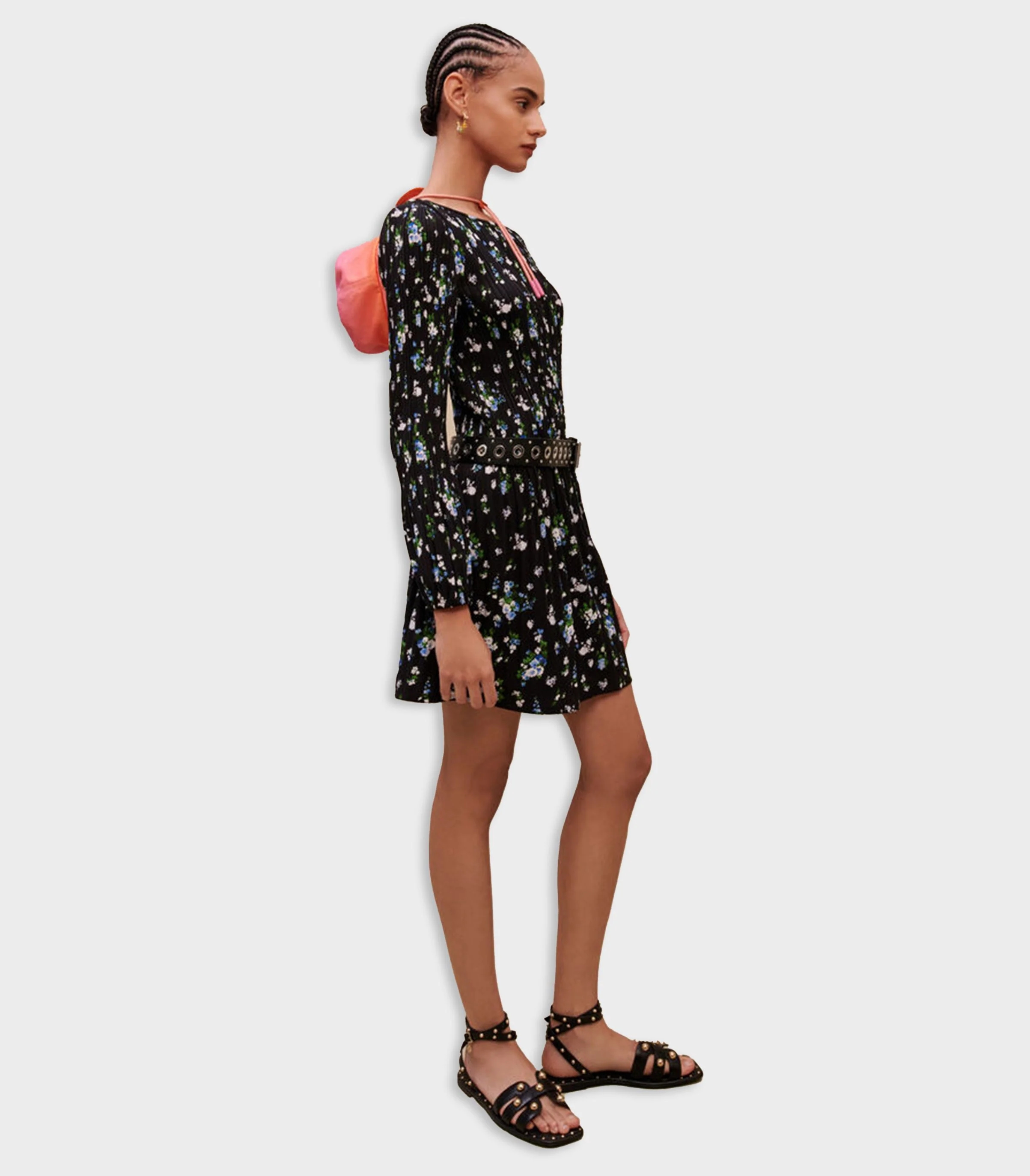Maje - Floral-Print Dress - Image 8