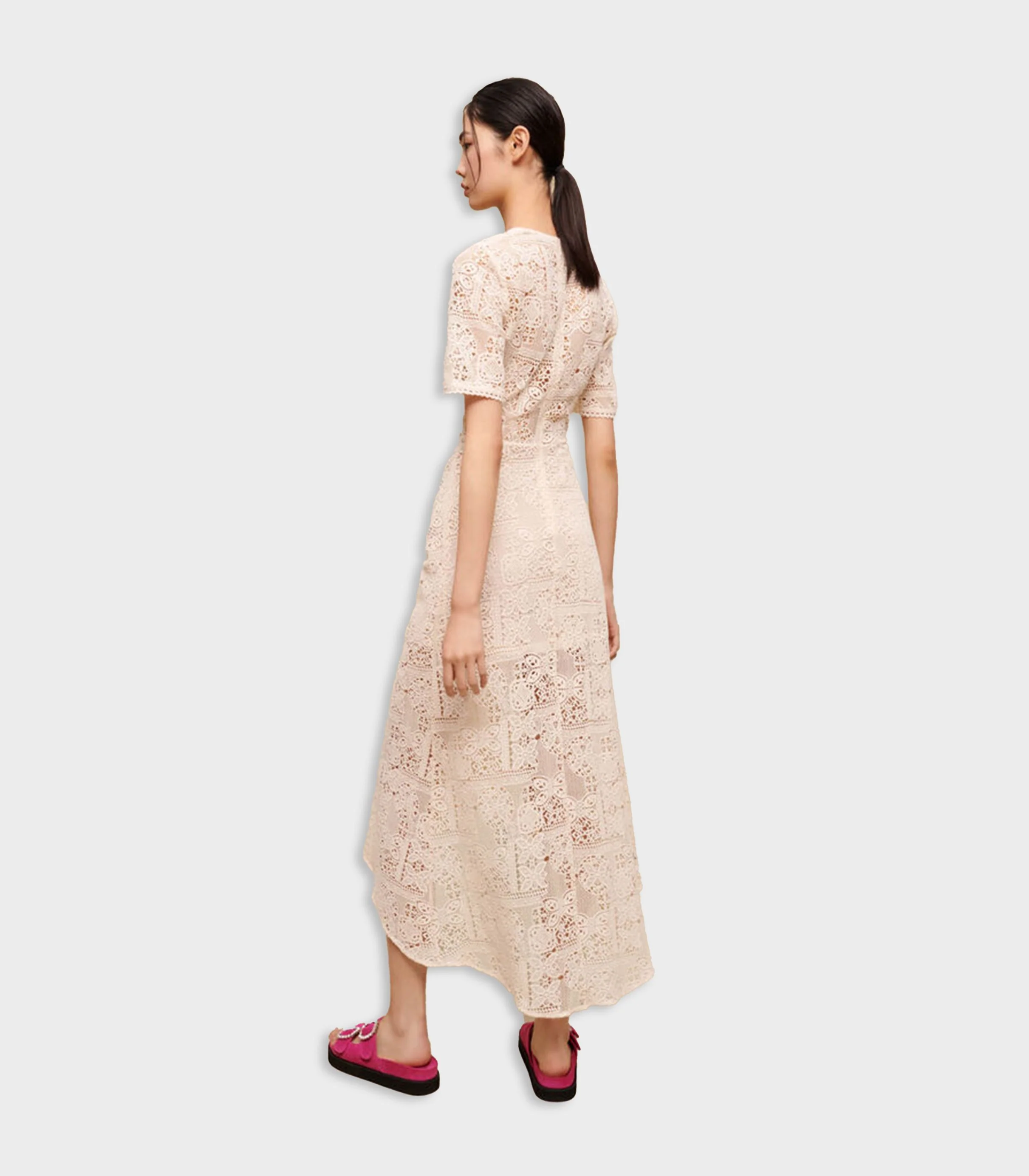 Maje - Crochet Dress - Image 3