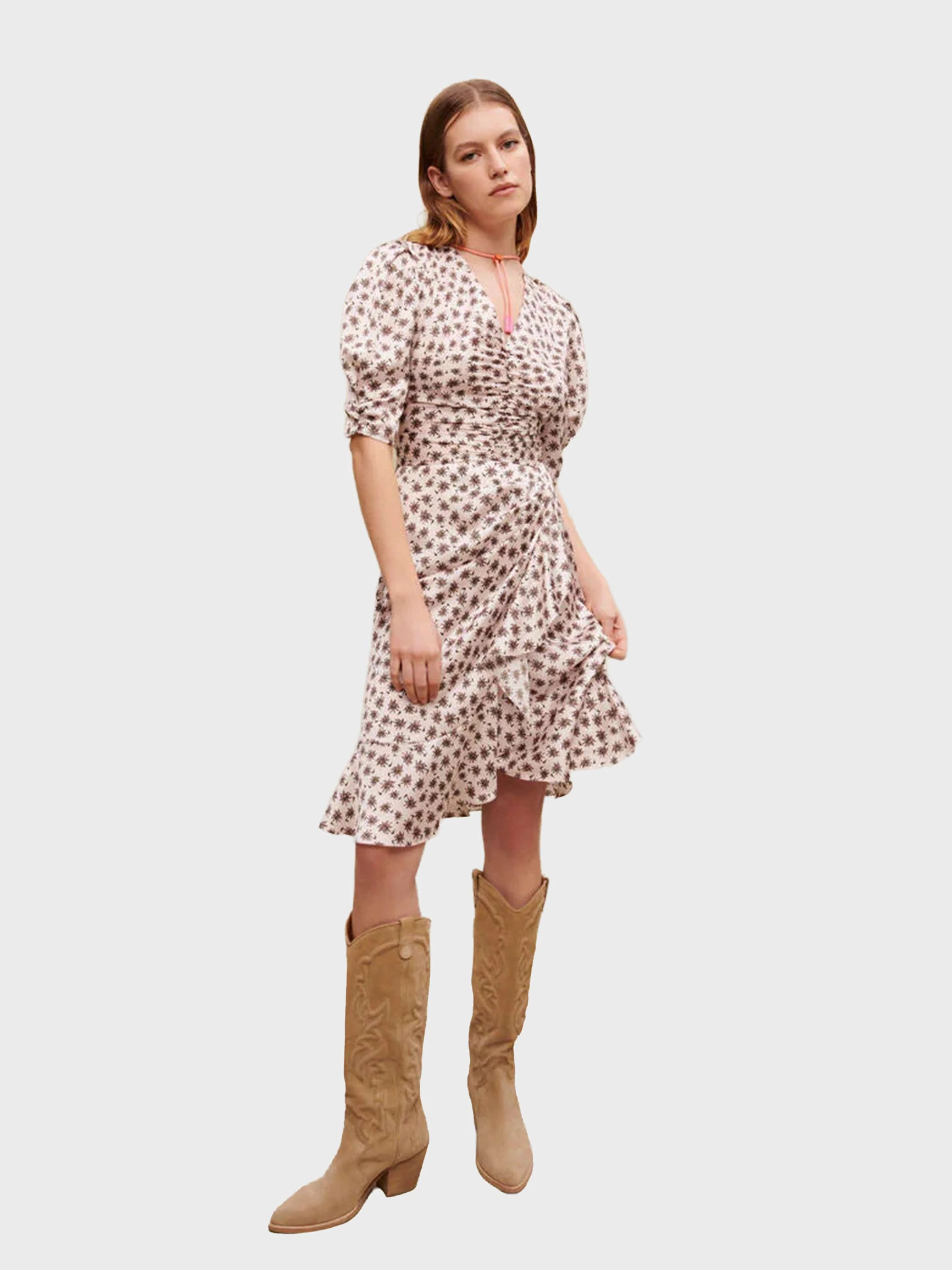 Maje - Women's Palm Tree Print Dress - Image 2