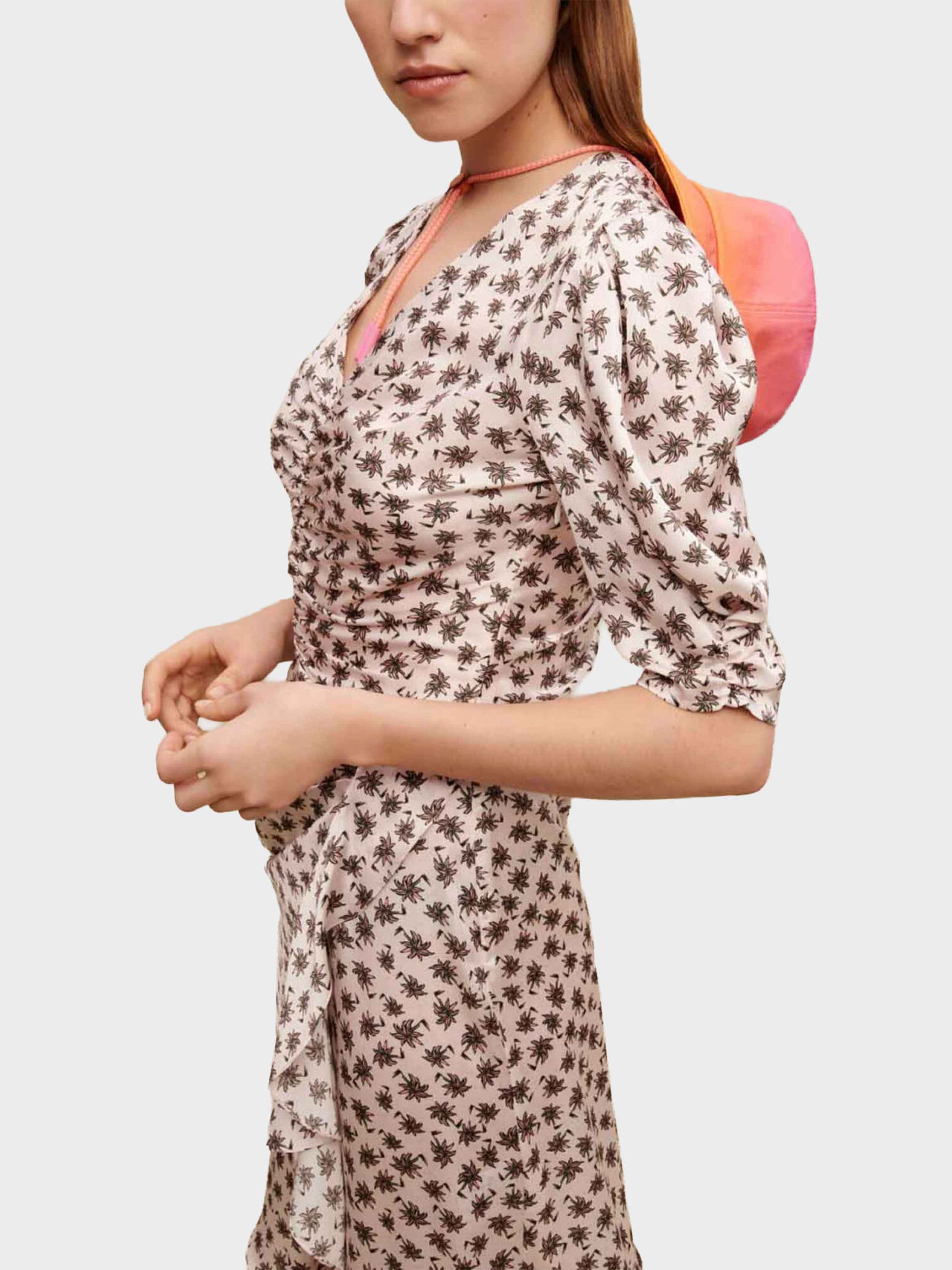 Maje - Women's Palm Tree Print Dress - Image 5