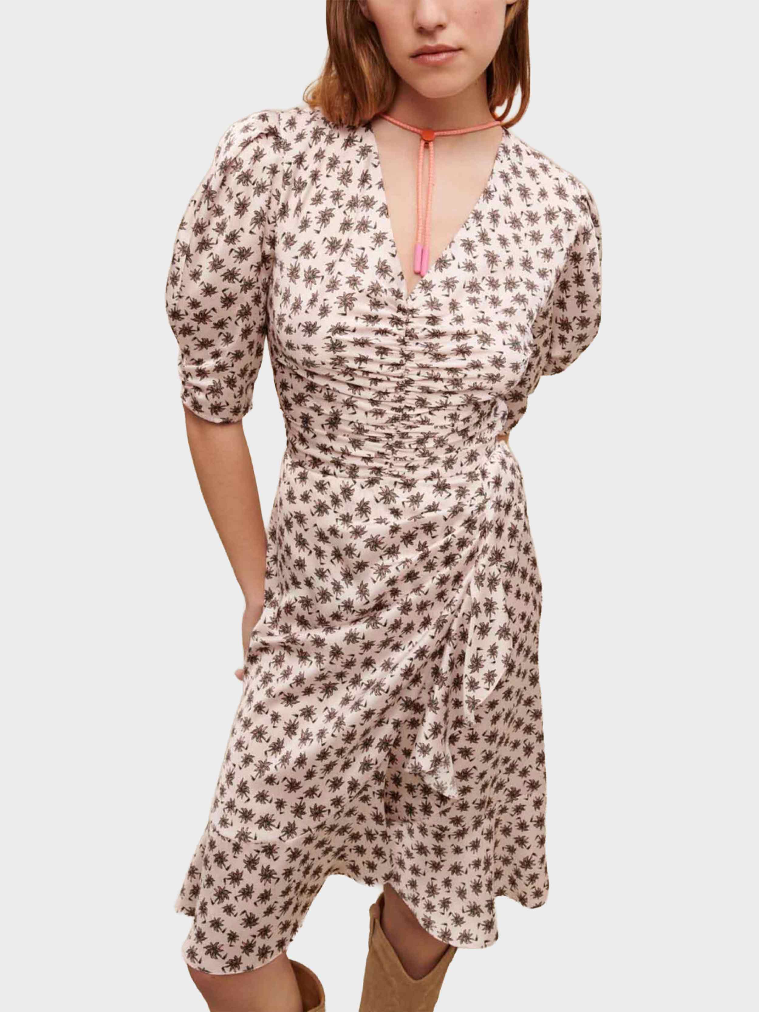Maje - Women's Palm Tree Print Dress - Image 6