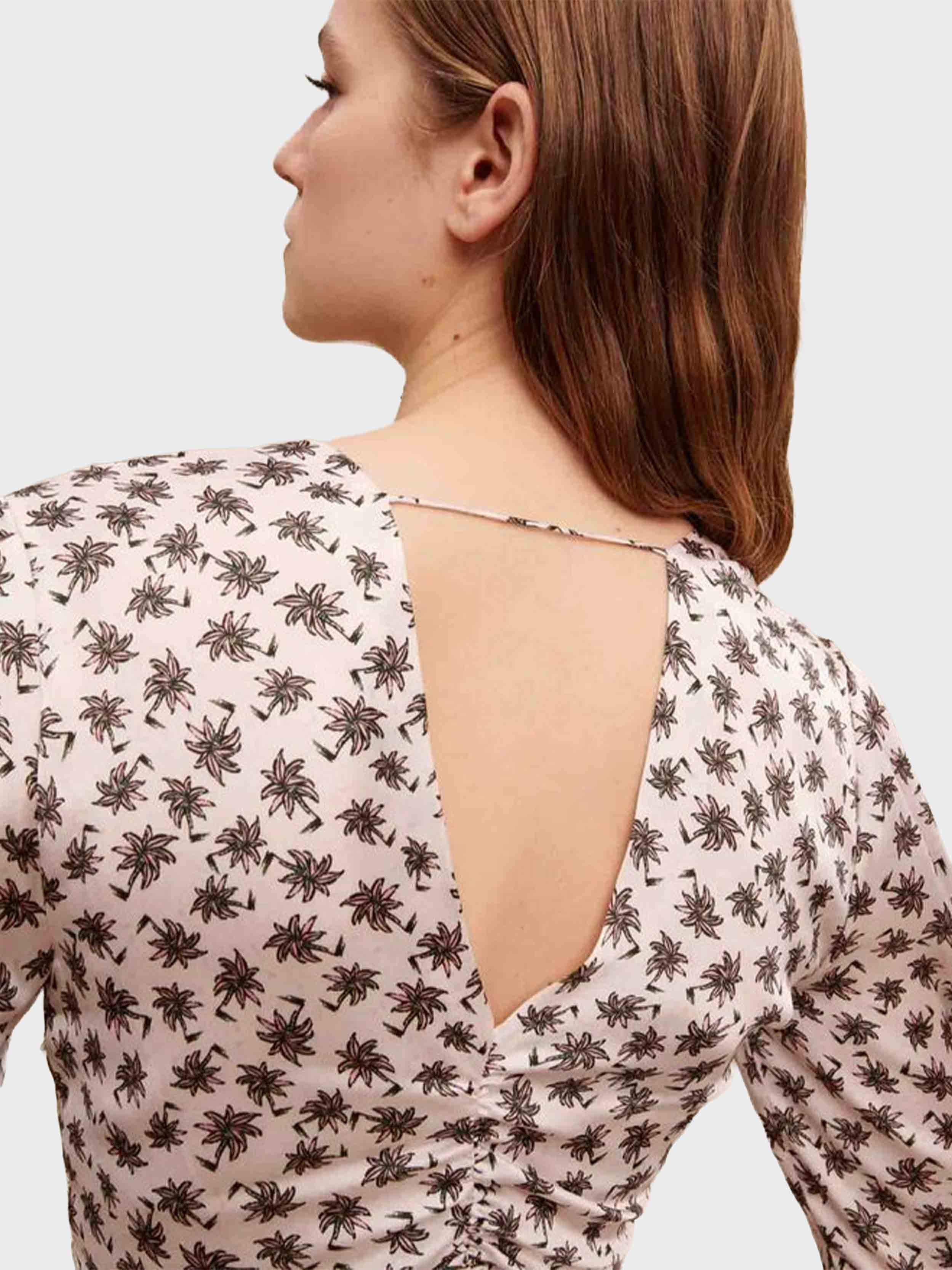 Maje - Women's Palm Tree Print Dress - Image 8