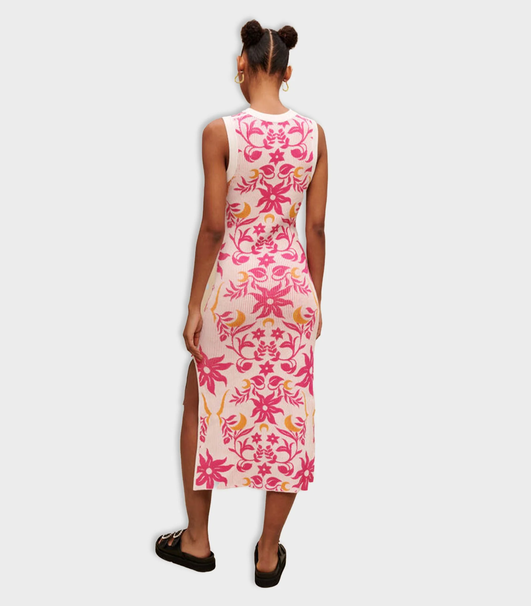Maje - Printed Reversible Dress - Image 3