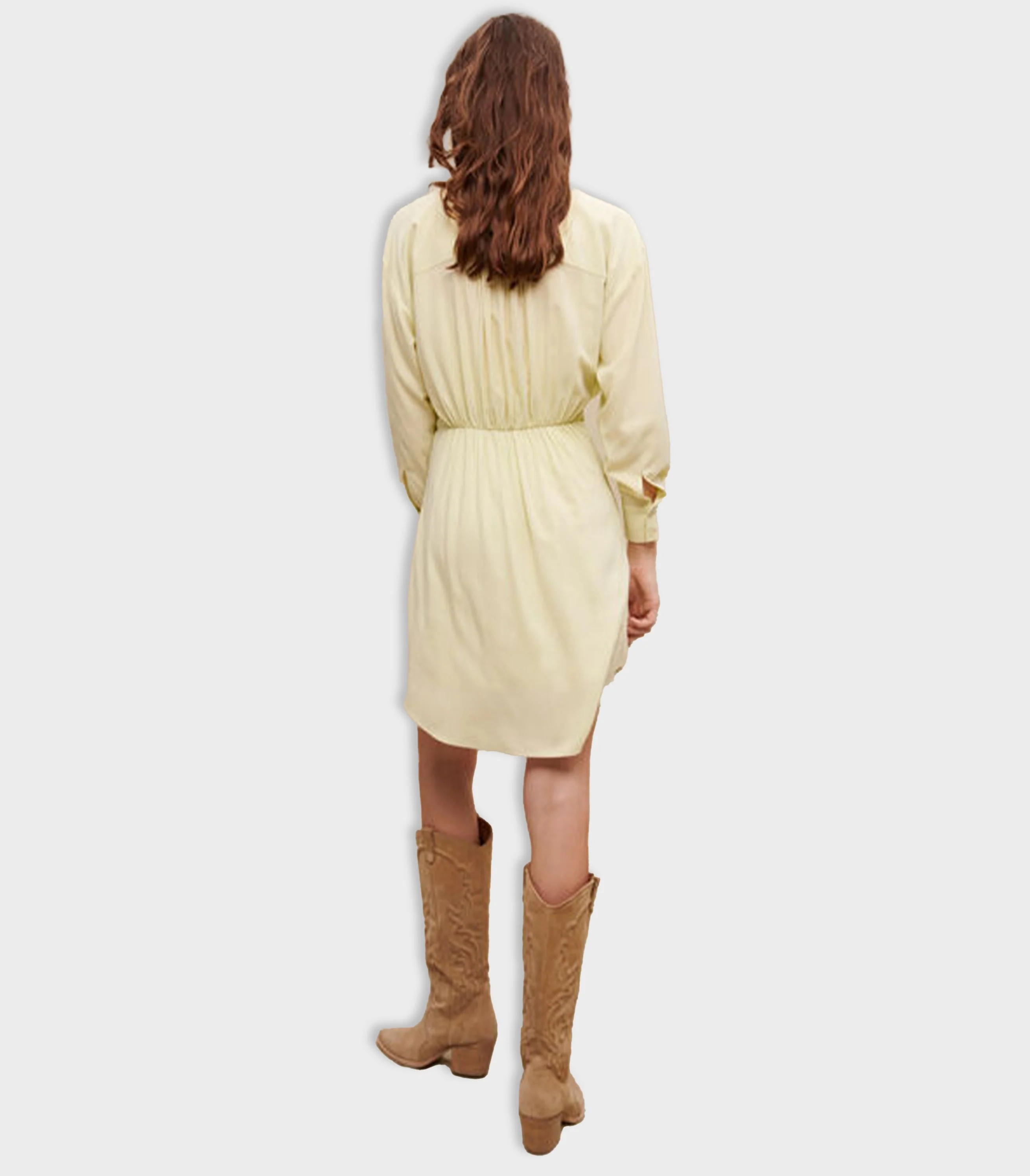 Maje - Tied Shirt Dress - Image 4