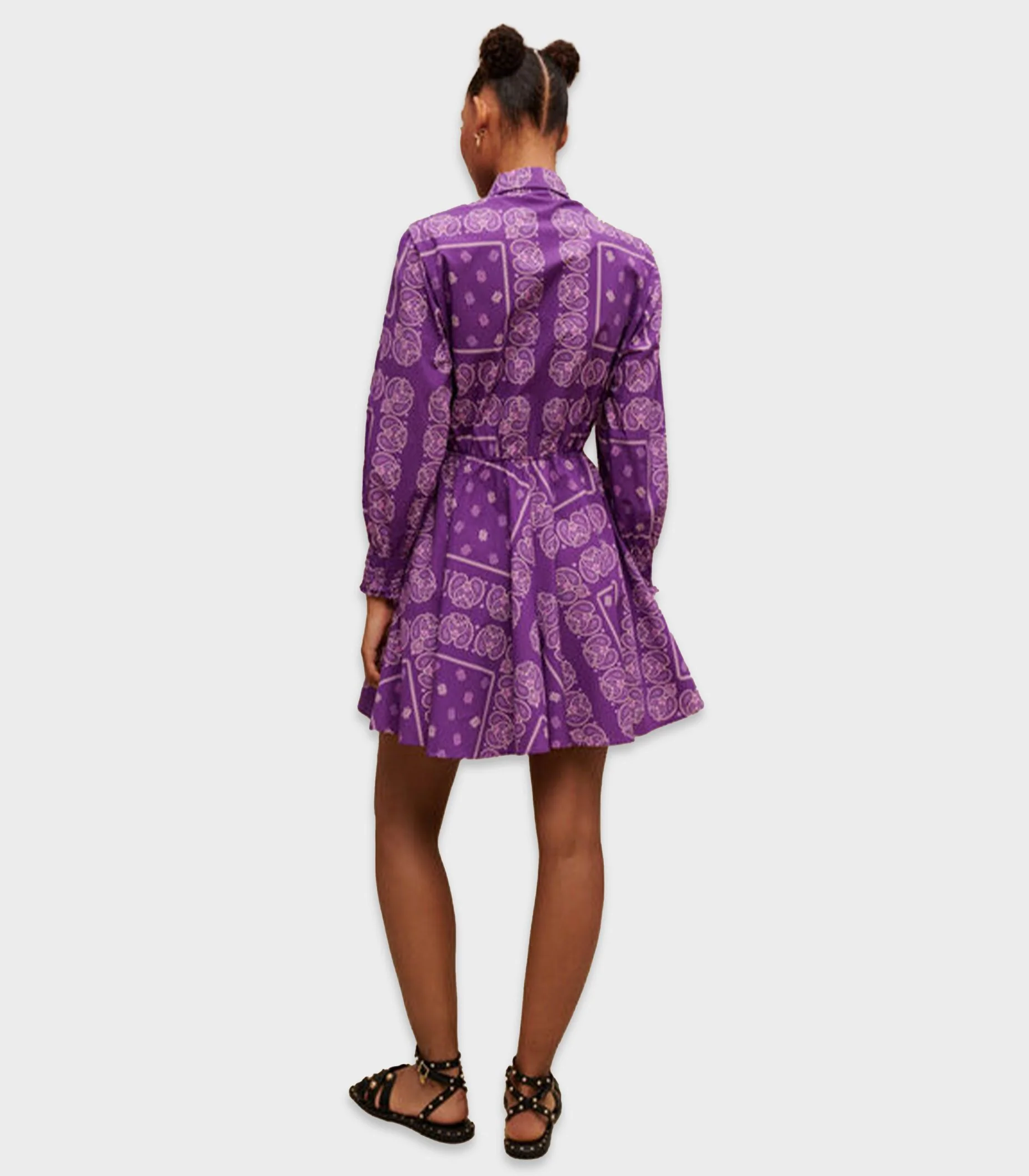Maje - Paisley Print Short Dress - Image 2