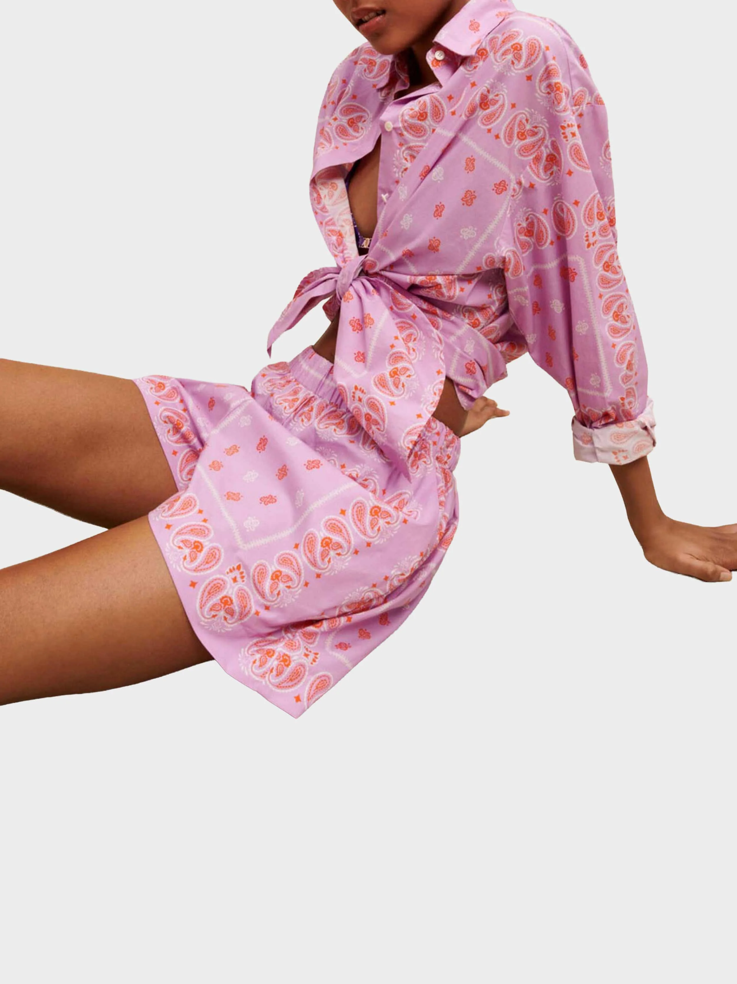 Maje - Women's Paisley Print Shorts - Image 6