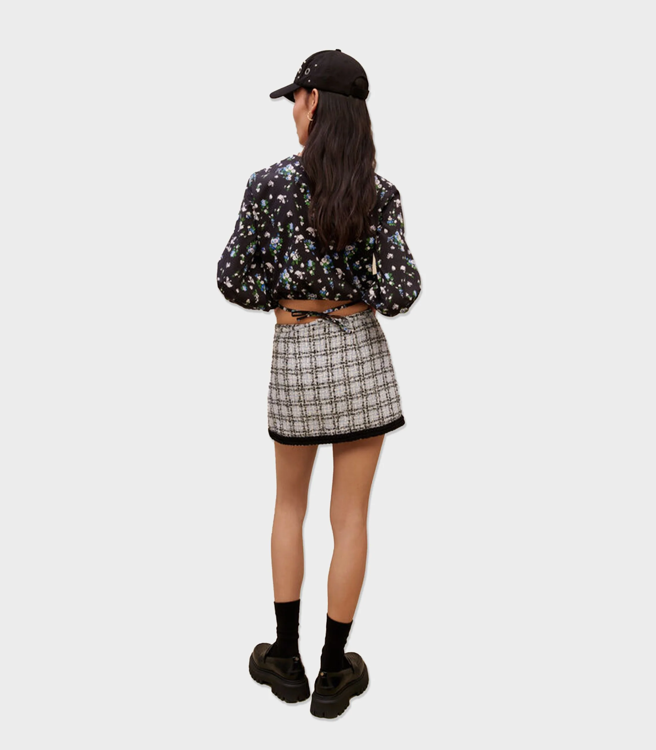 Maje - Floral Top With Tie - Image 8