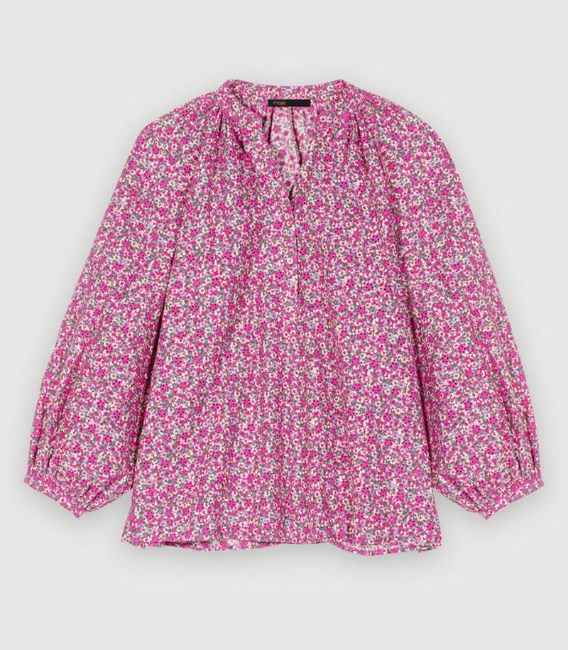 Maje - Floral Printed Blouse - Image 3