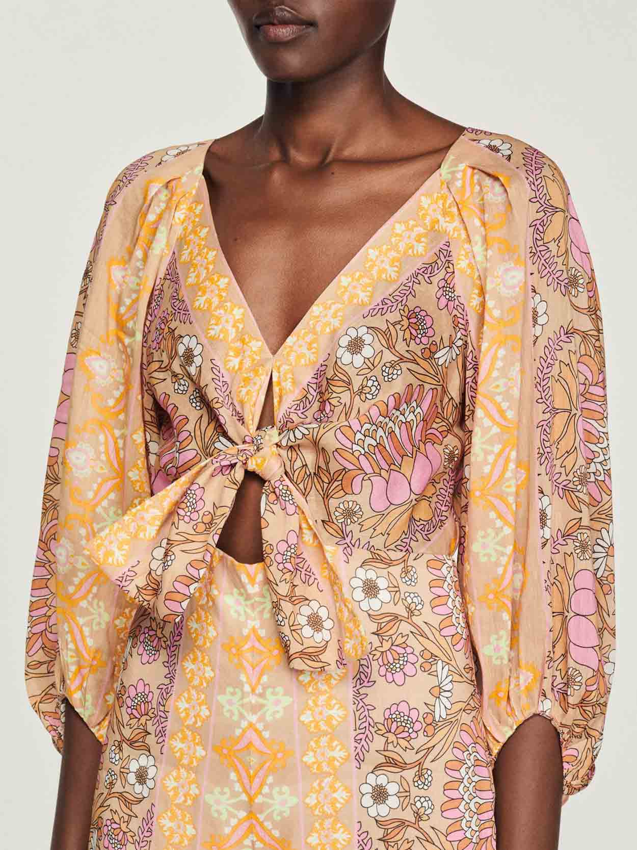 SANDRO -  Women's Printed Jumpsuit - Image 6