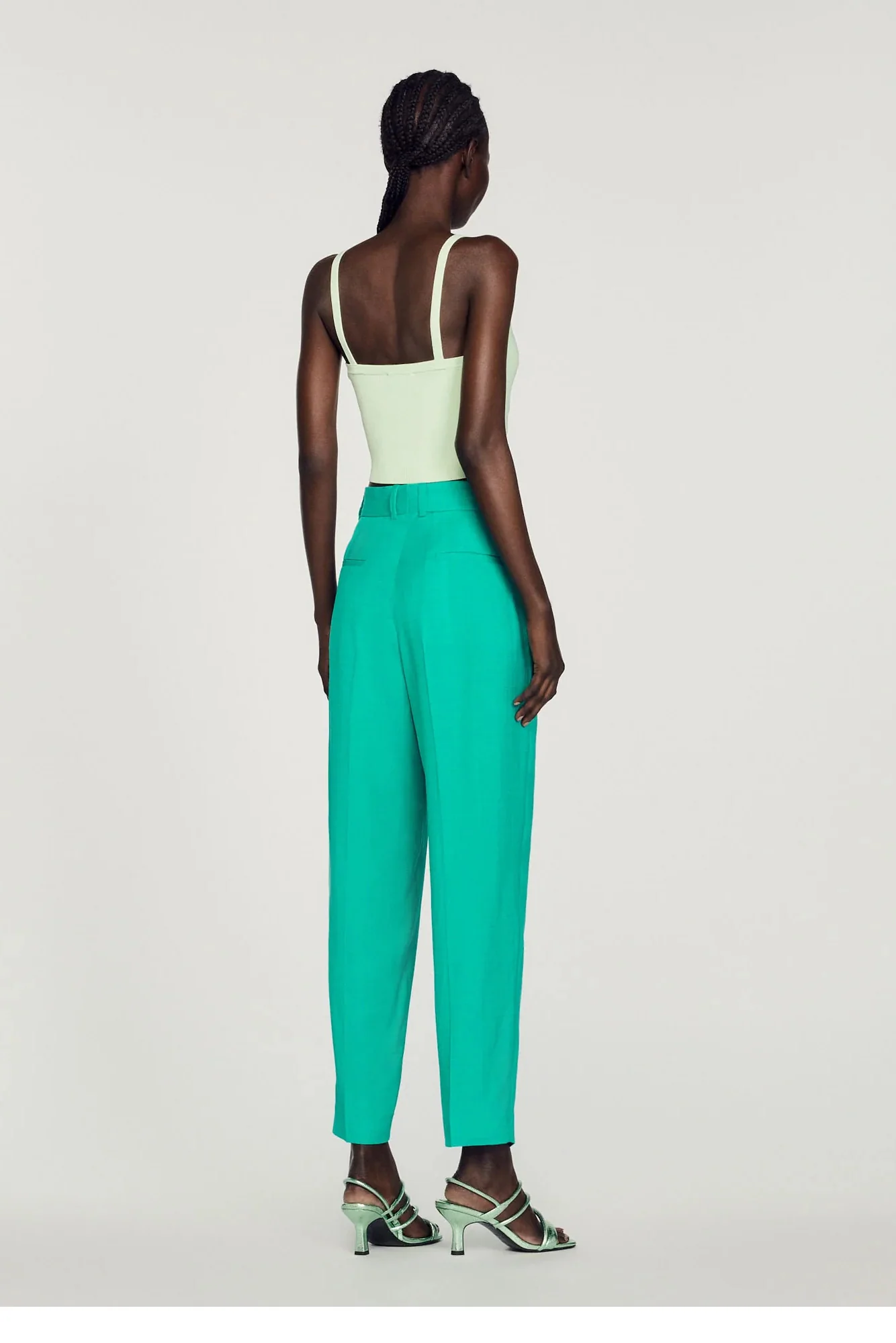SANDRO - Women's Straight-Leg Trousers - Image 3