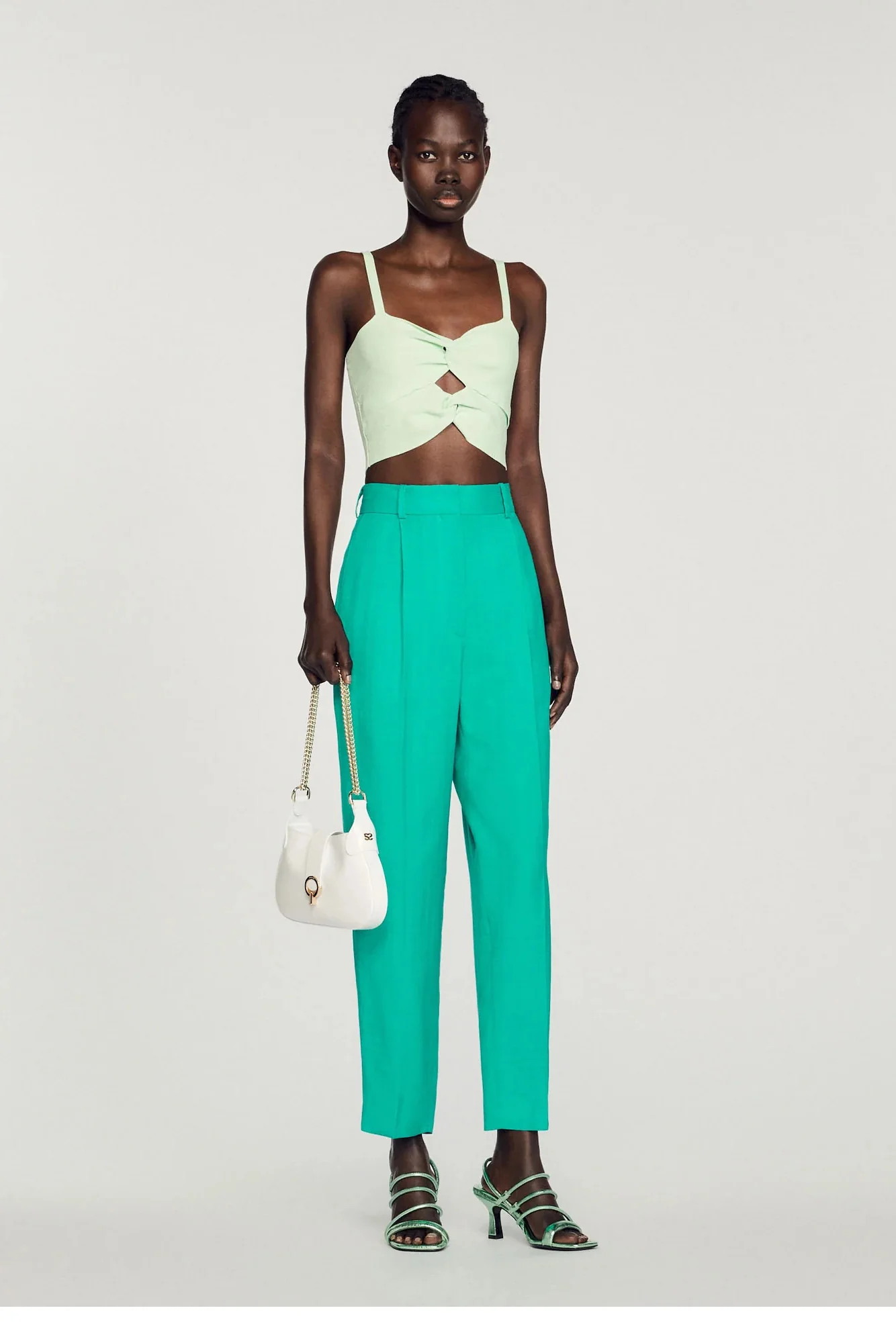 SANDRO - Women's Straight-Leg Trousers - Image 4