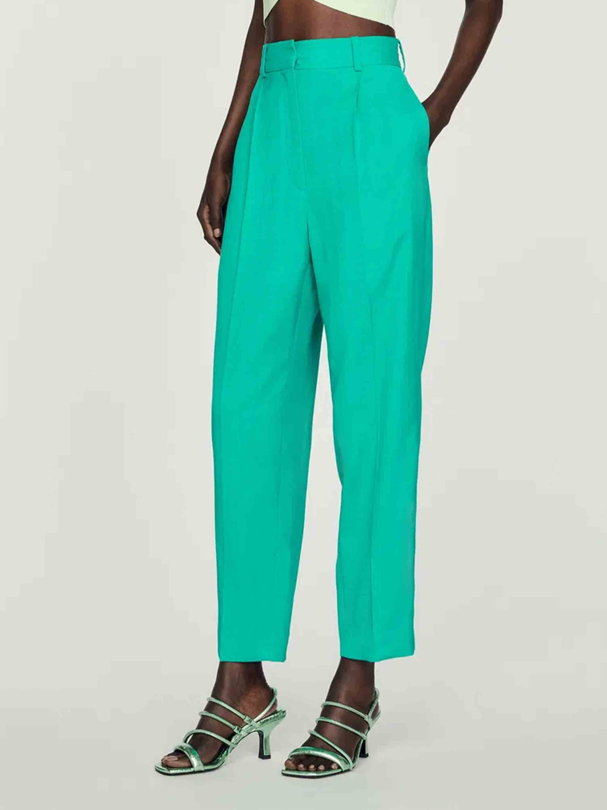 SANDRO - Women's Straight-Leg Trousers - Image 5