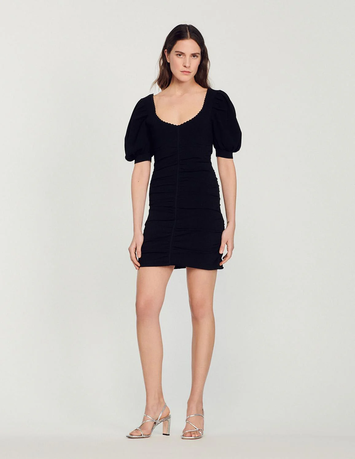 SANDRO - Short Knitted Dress - Image 4