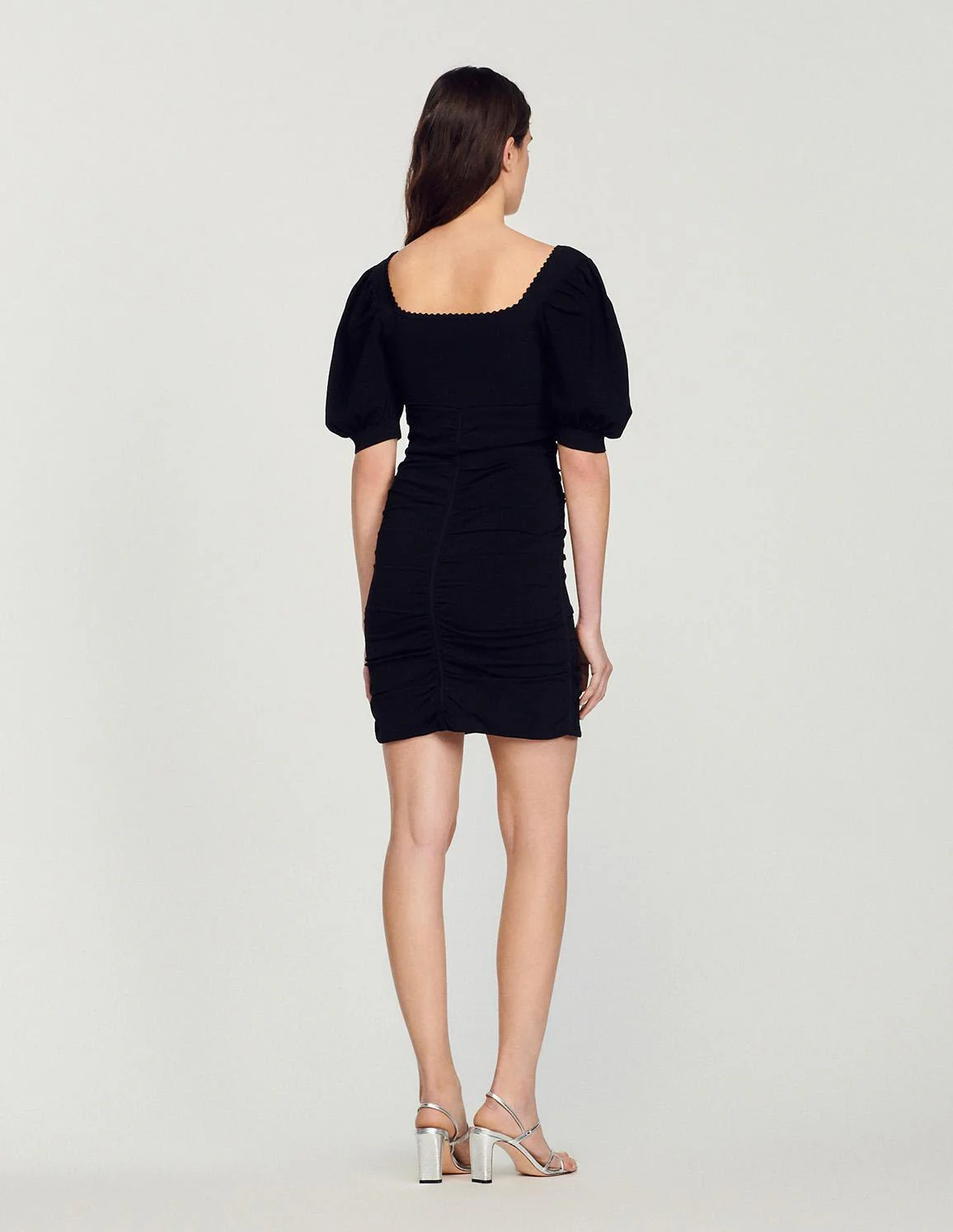 SANDRO - Short Knitted Dress - Image 6