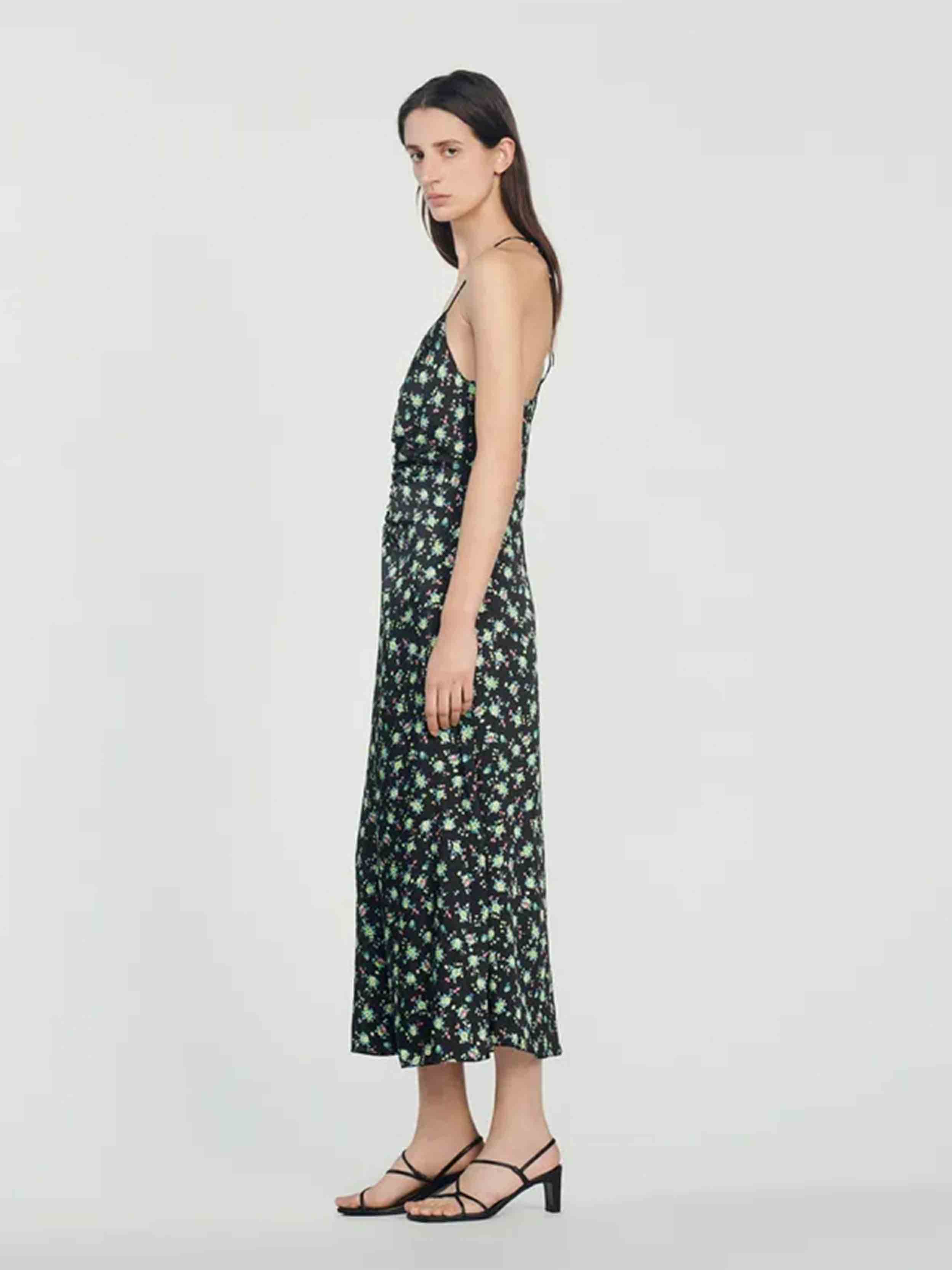 SANDRO - Women's Long Floral Dress - Image 4