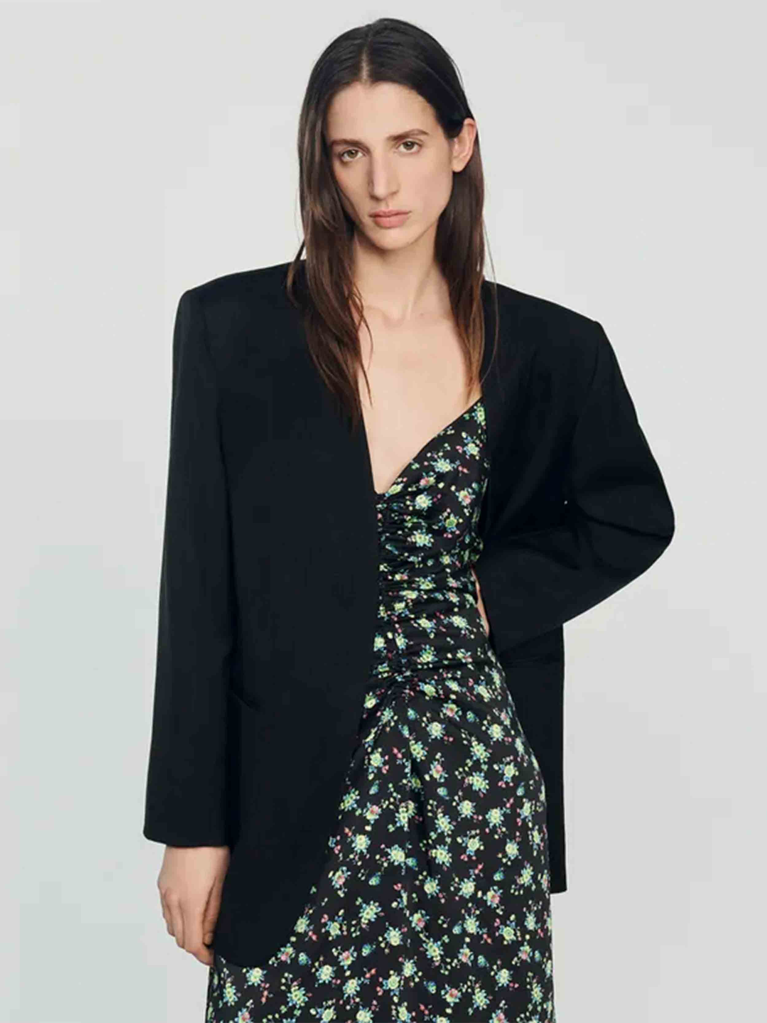 SANDRO - Women's Long Floral Dress - Image 7
