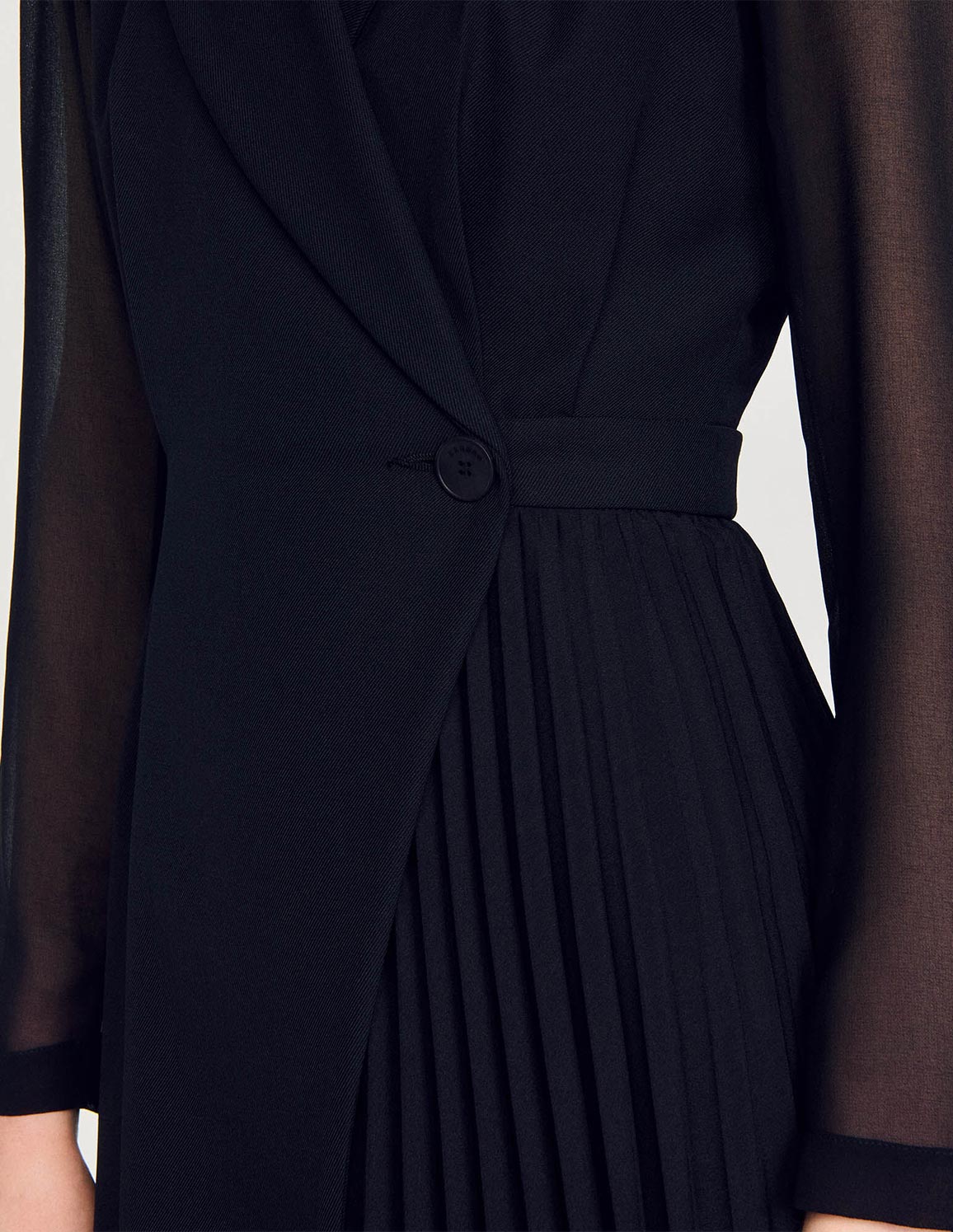 SANDRO - Women's Wraparound Dress - Image 5
