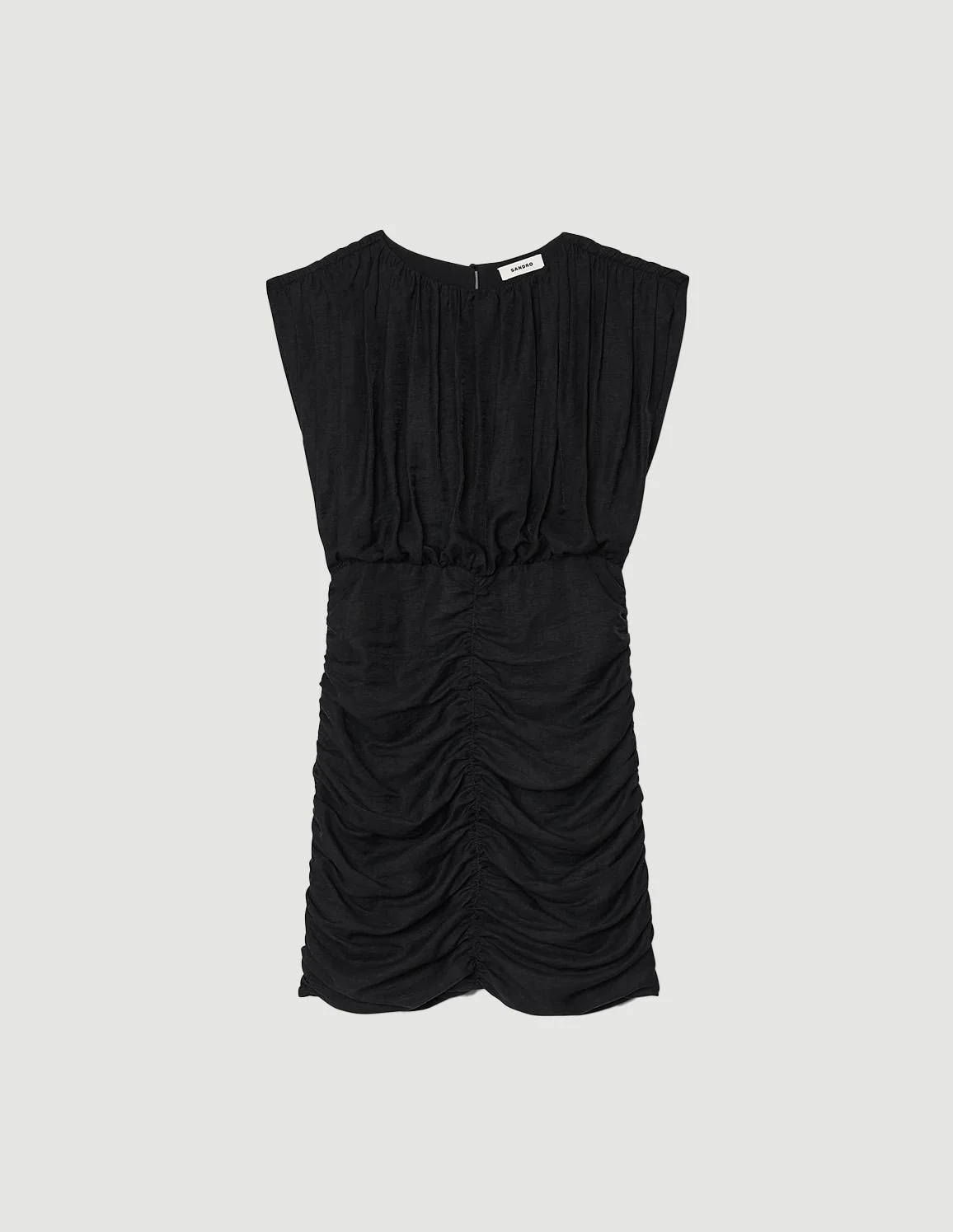 SANDRO - Women's Short Draped Dress - Image 7