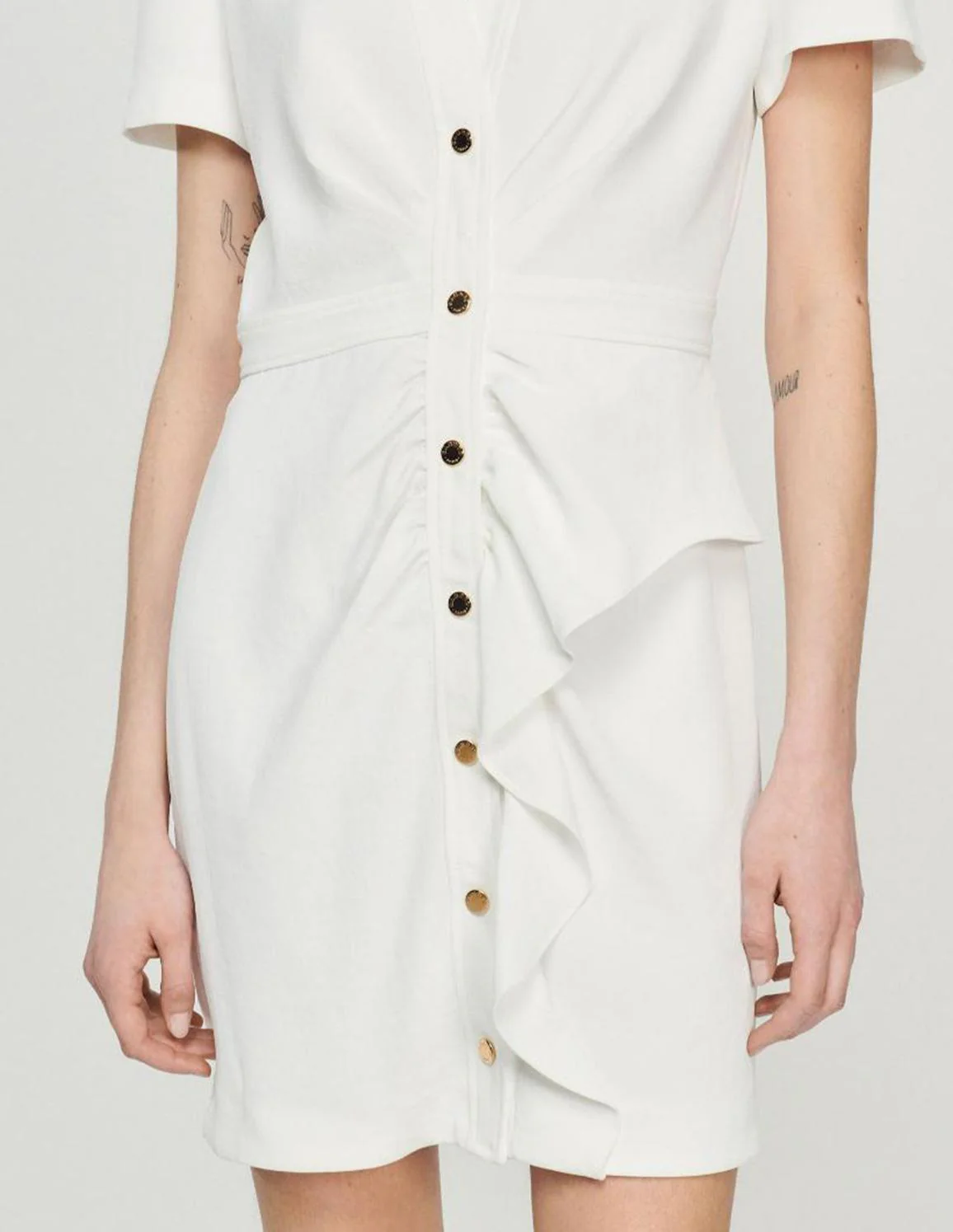 SANDRO - Women's Short Pleated Dress - Image 6