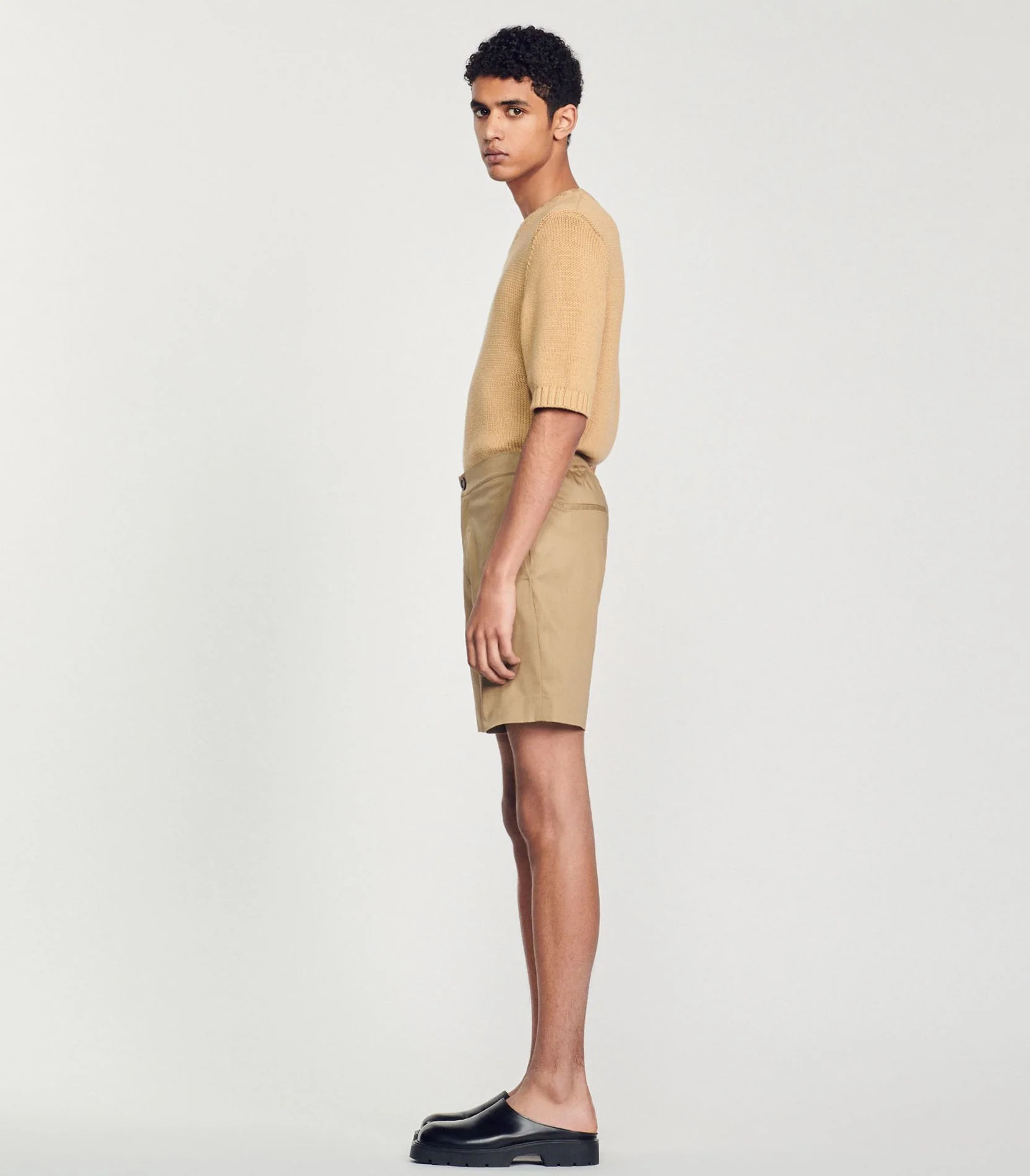 SANDRO - Men's Elasticated Shorts - Image 3