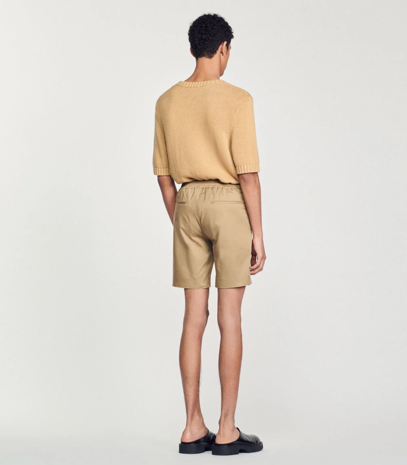 SANDRO - Men's Elasticated Shorts - Image 4