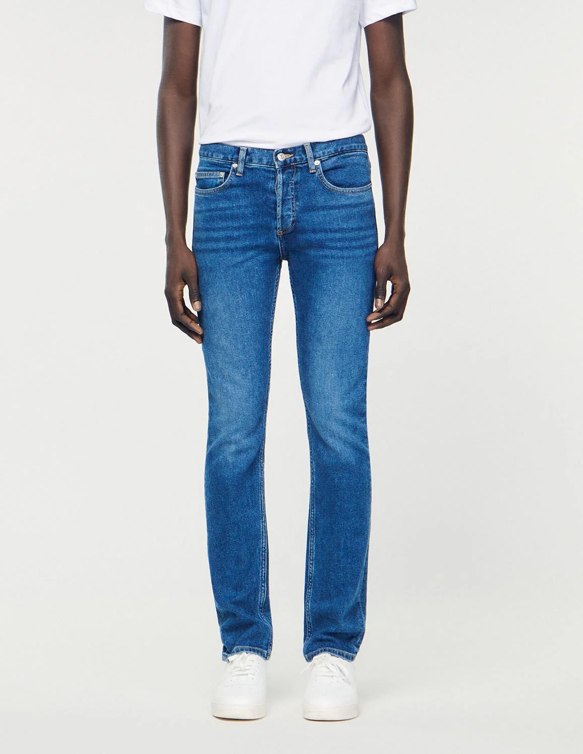 SANDRO - Men's Waterless Slim-Fit Jeans - Image 6