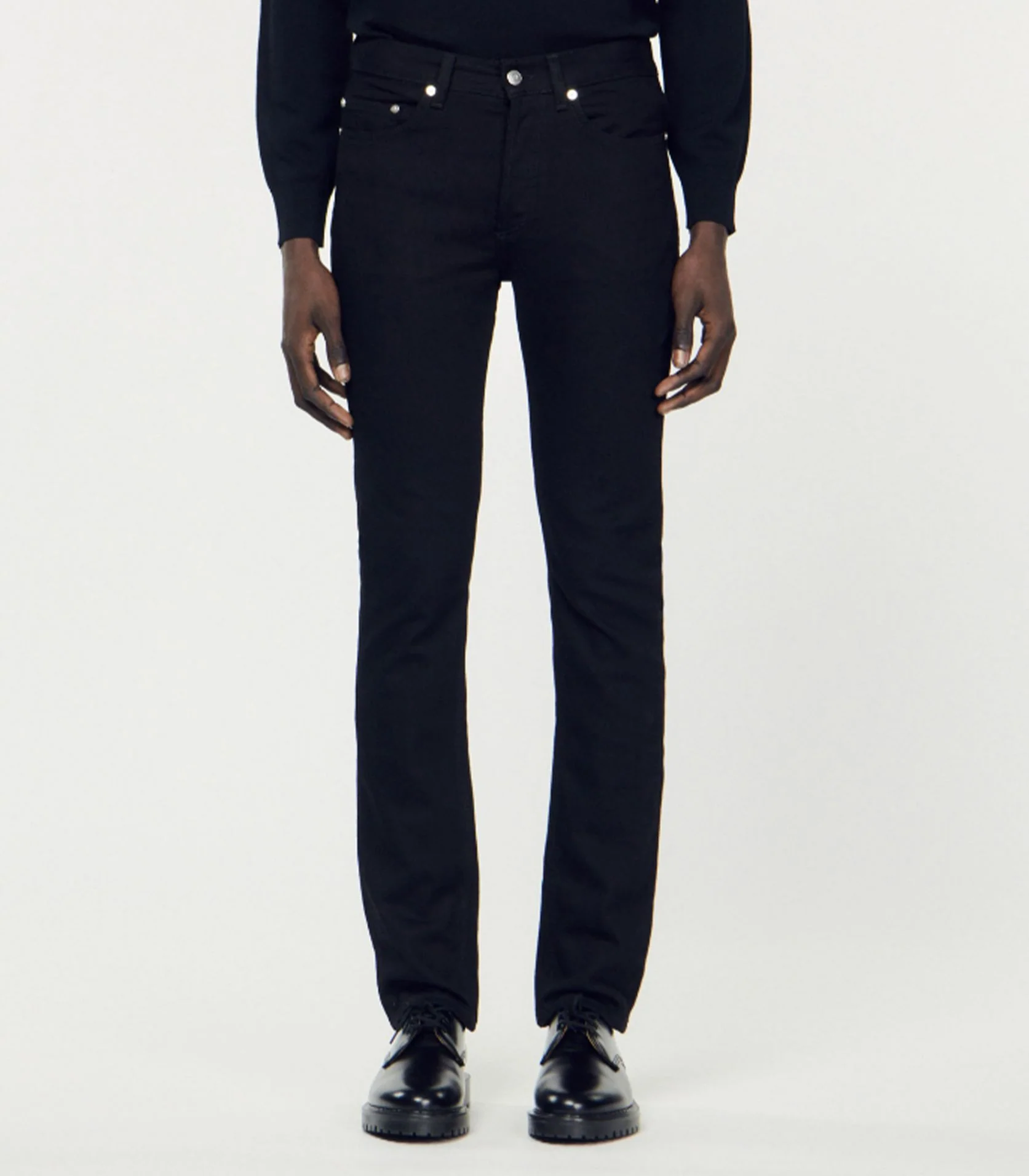 SANDRO - Men's Slim-Fit Jeans - Image 3