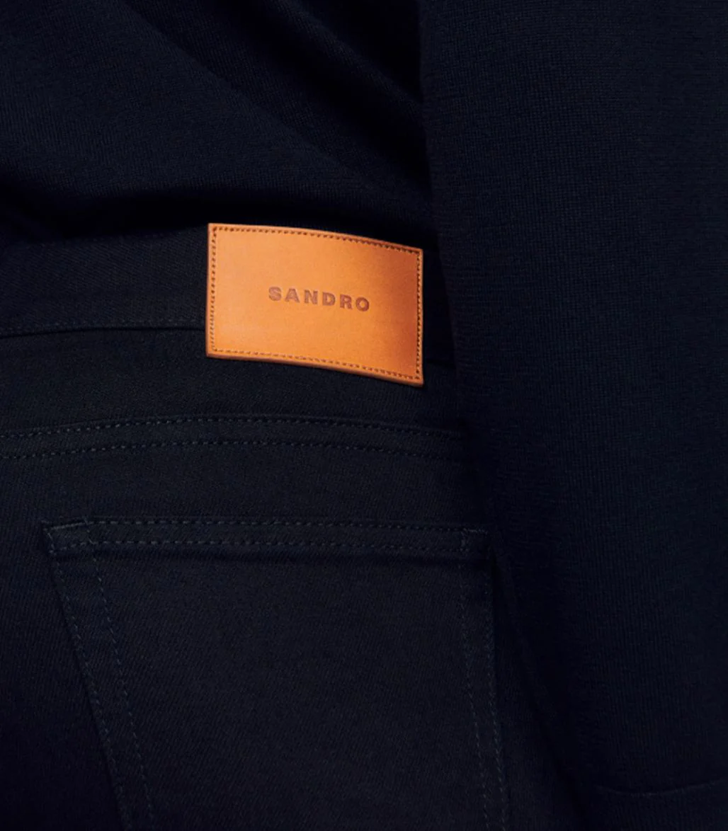 SANDRO - Men's Slim-Fit Jeans - Image 4