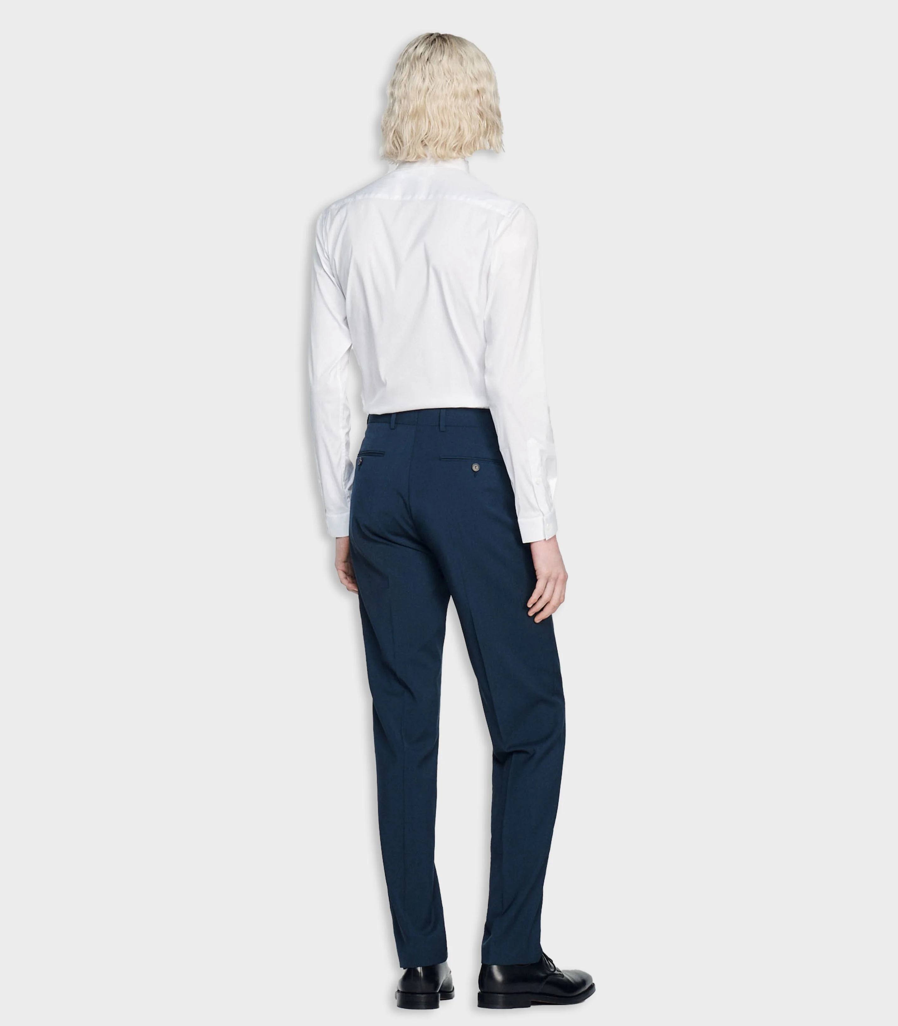 SANDRO - Stretch Wool Suit Trousers - Image 3